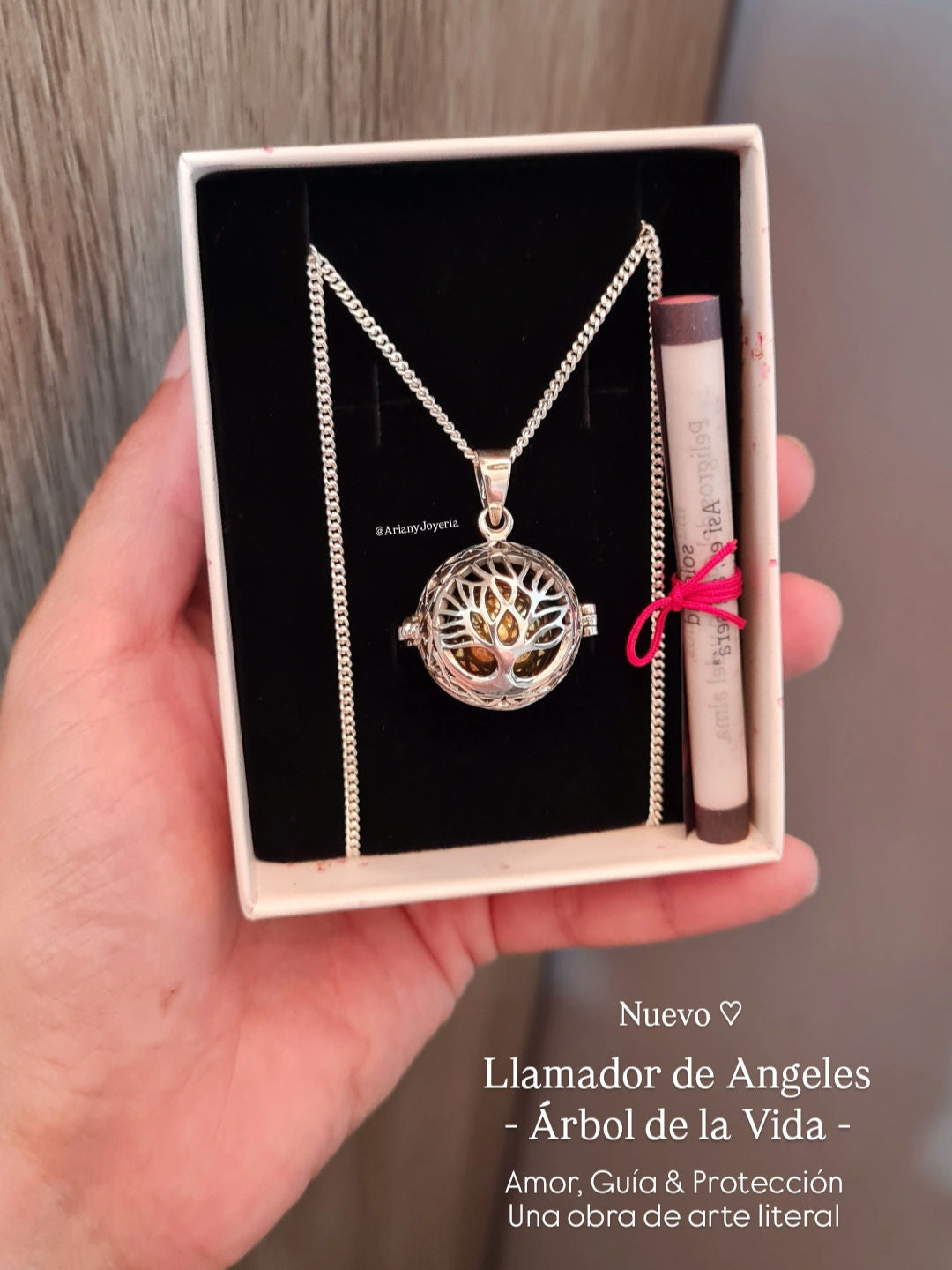 Llamador de Angeles Arbol de la Vida - P925