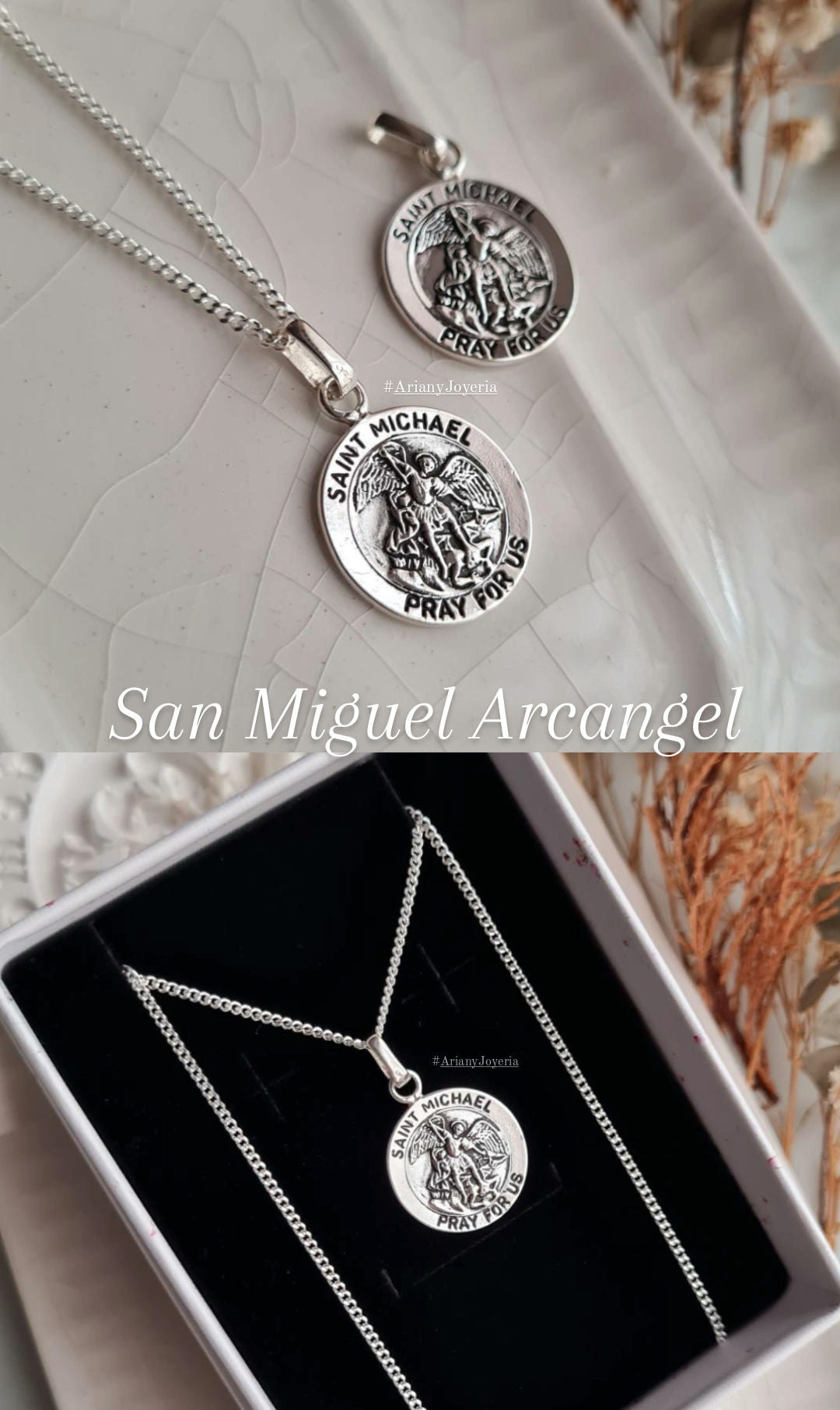 Cadena Arcangel Miguel Classic - P925