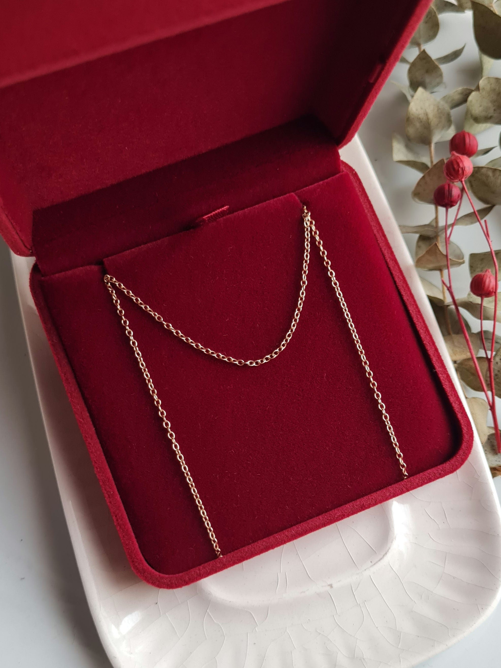 Cadena Prisma - GF 14k