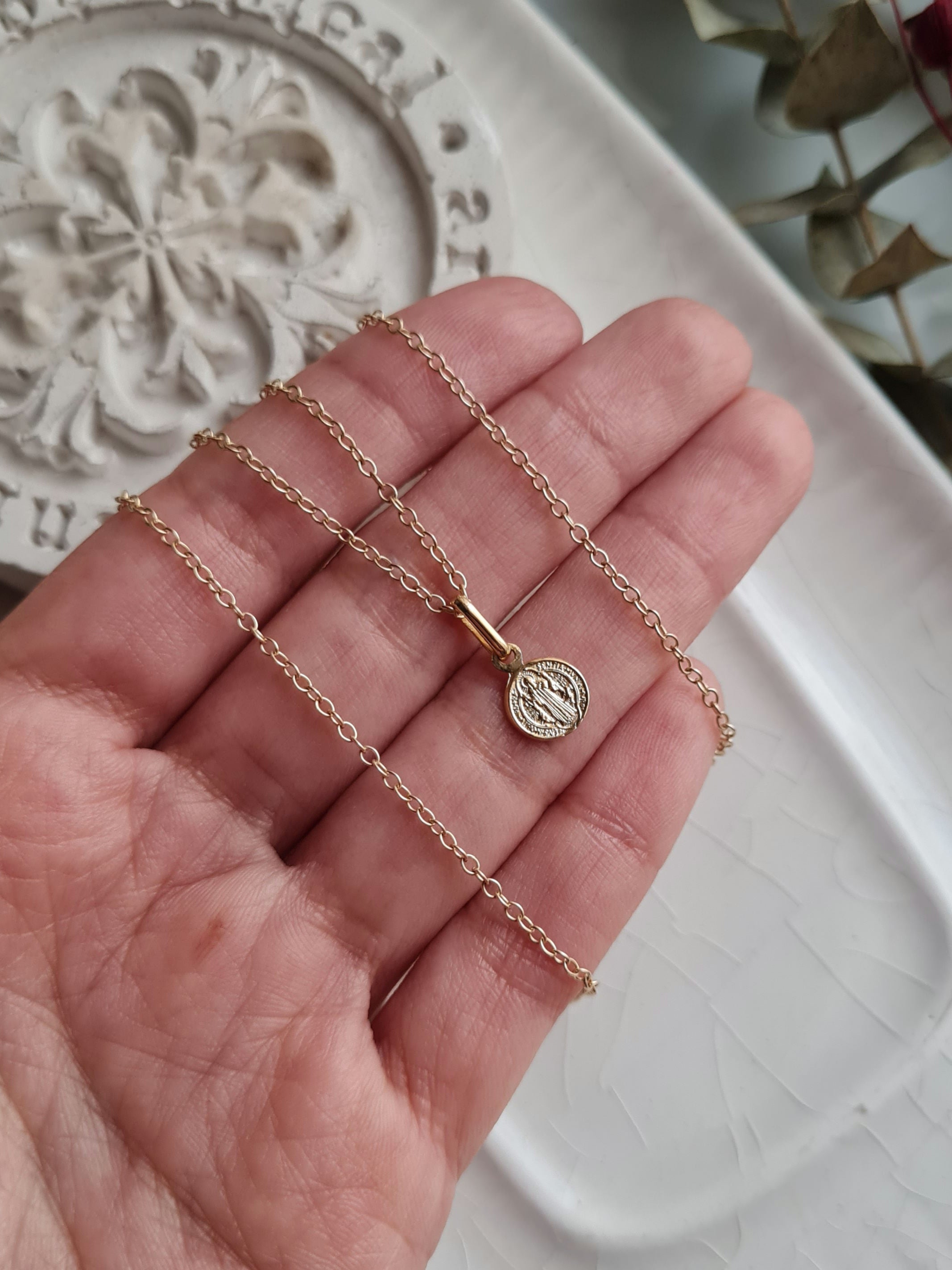 Cadena Prisma - GF 14k