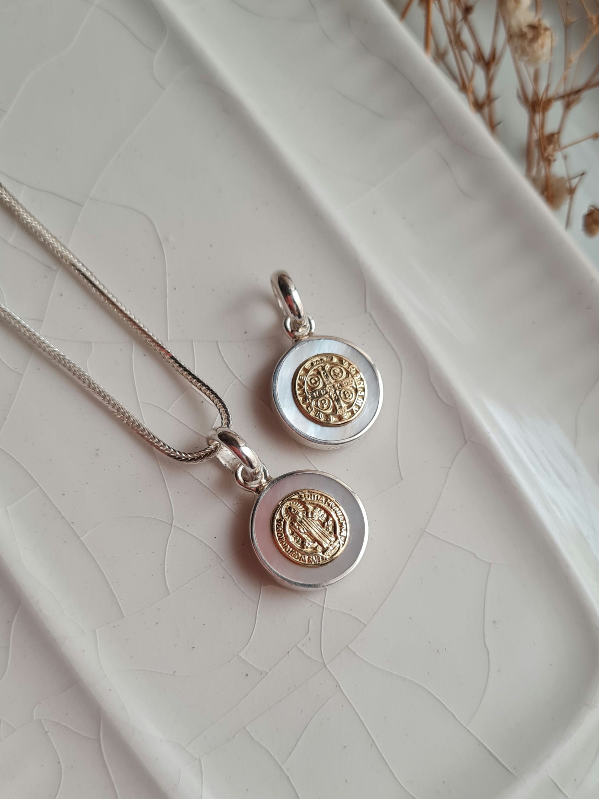 Cadena San Benito Nacar - P925/950 & 18k