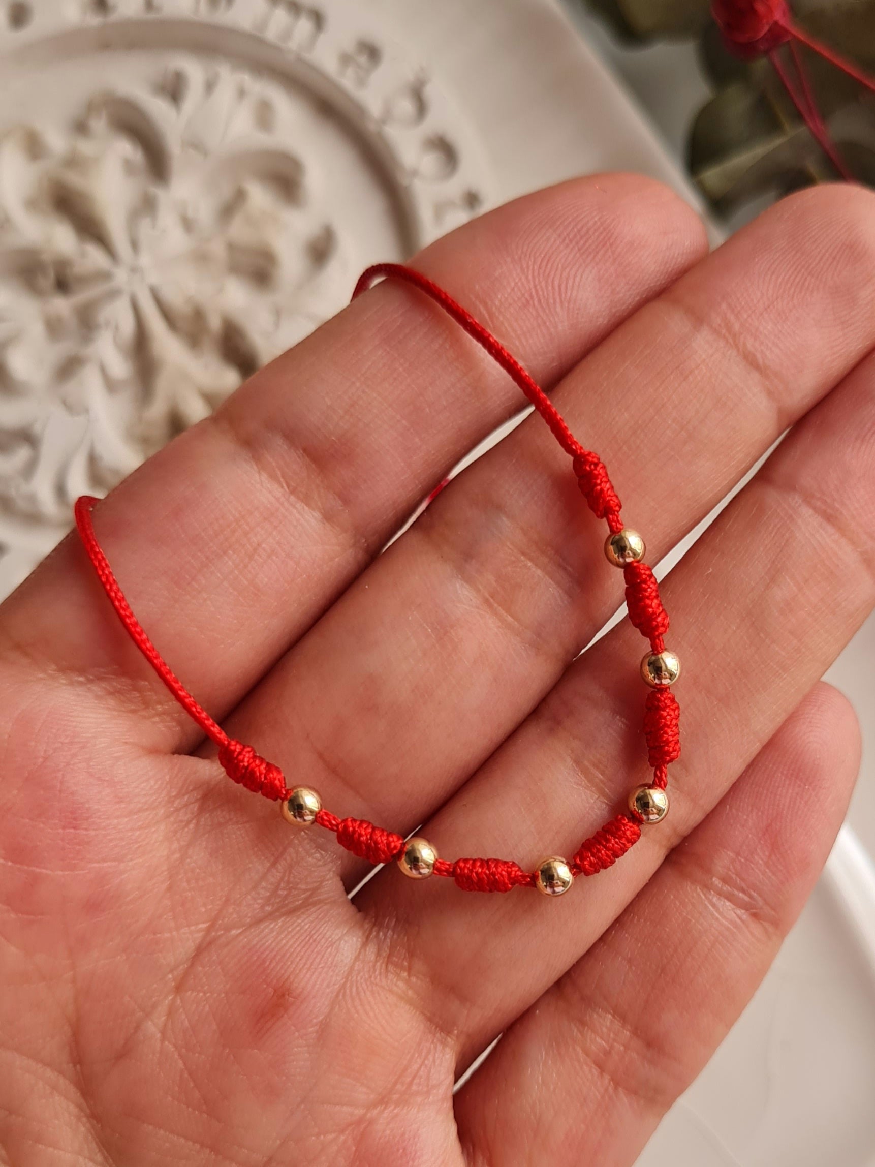 Pulsera 7 Nudos - Gf 14k