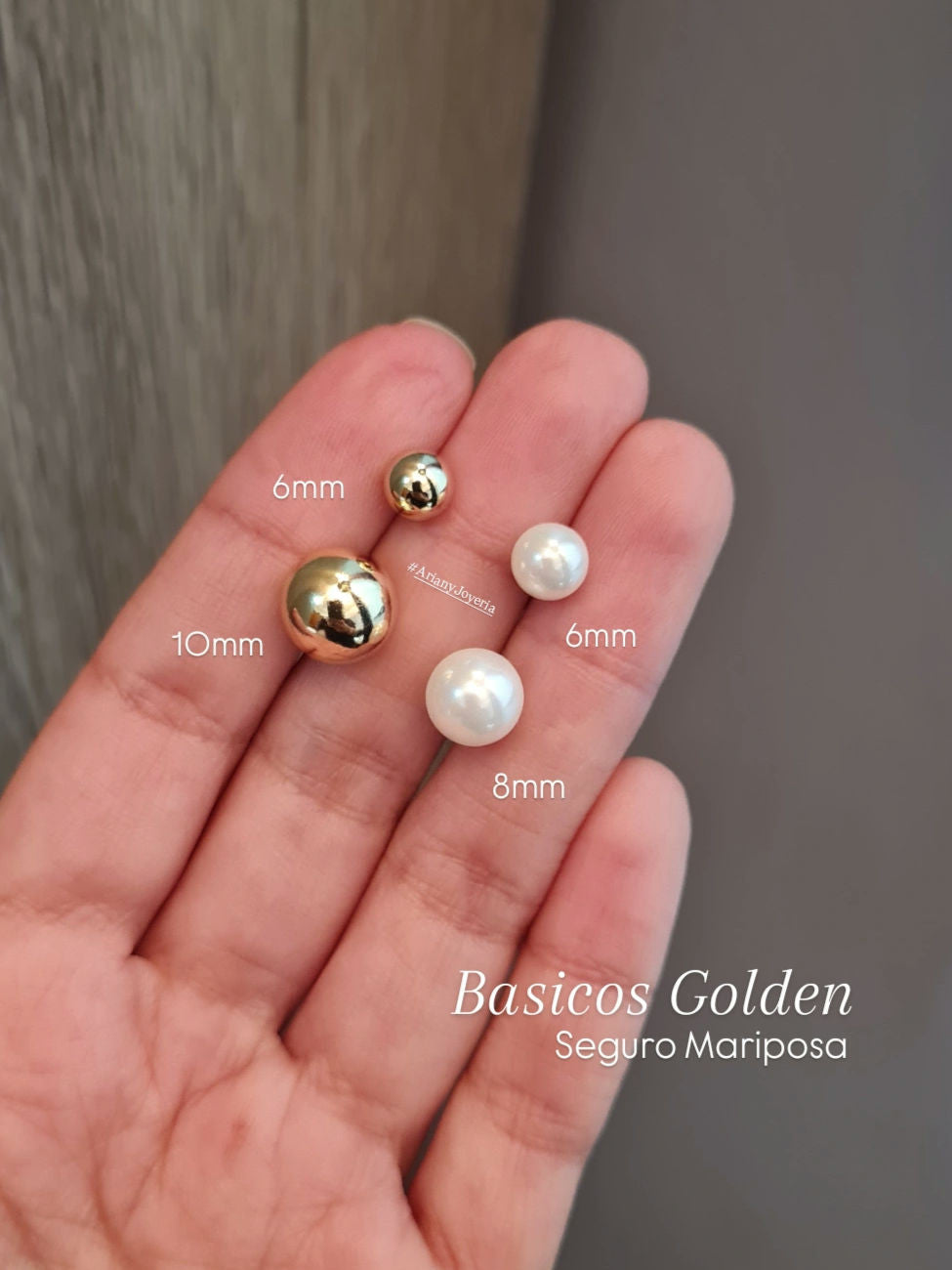 Arete Bola Basics - Golden
