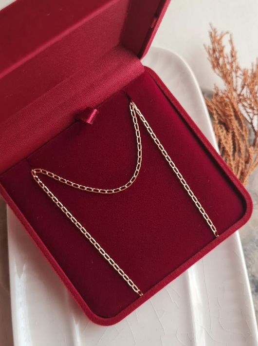 Cadena Eslabon - Oro 18k