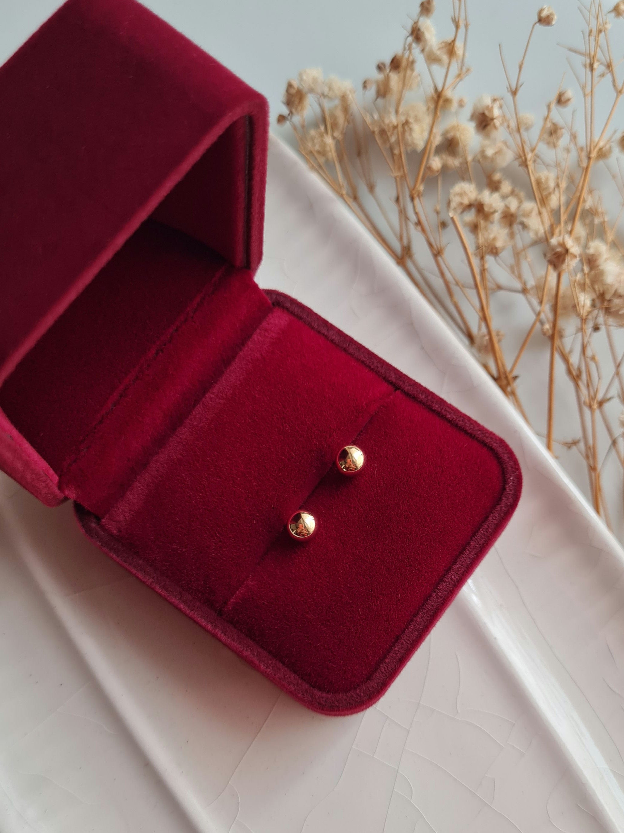 Aretes Abridor Bebe Recien Nacida - Oro 18k