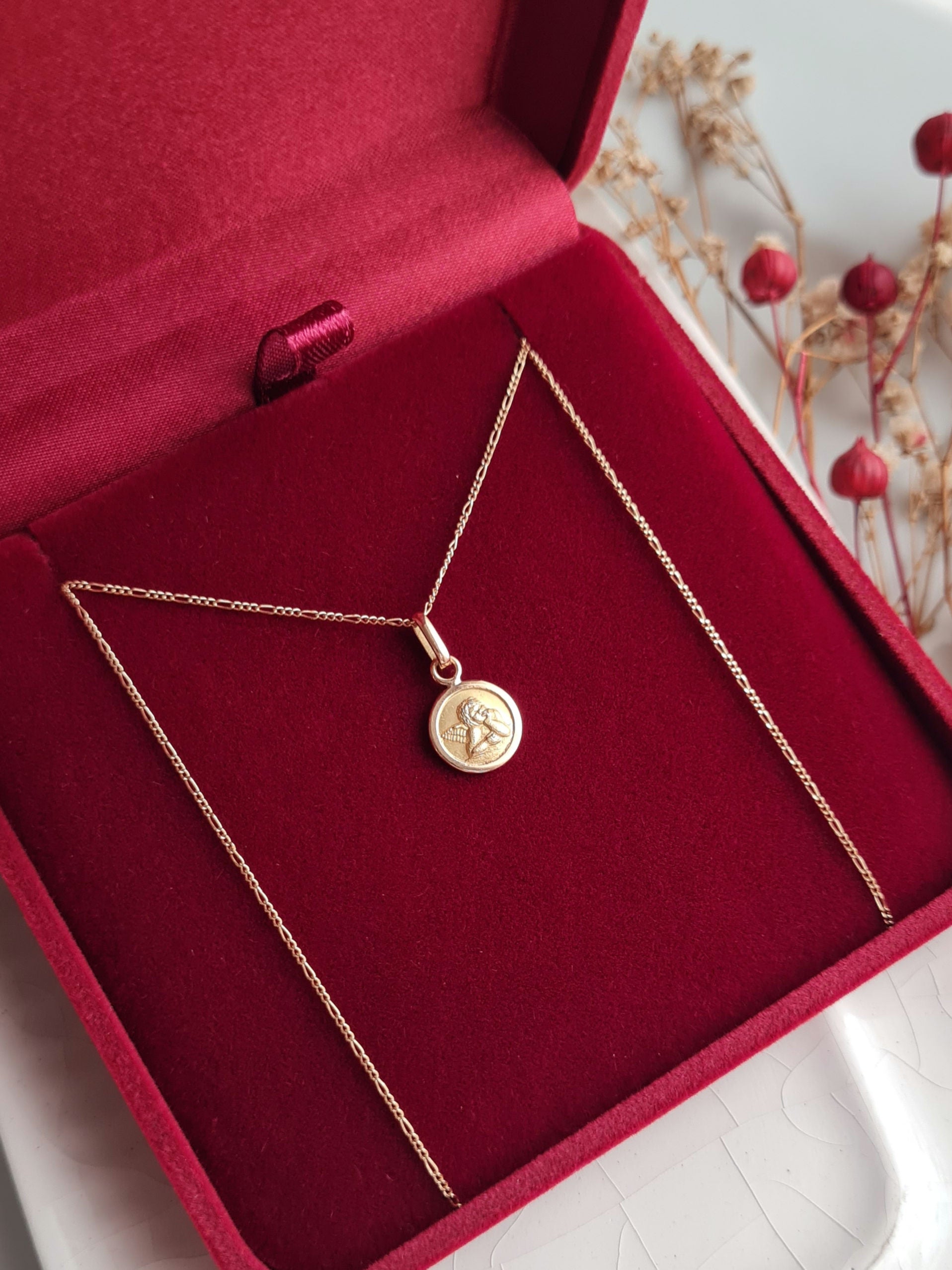 Dije Angel de la Guarda - Oro 18k
