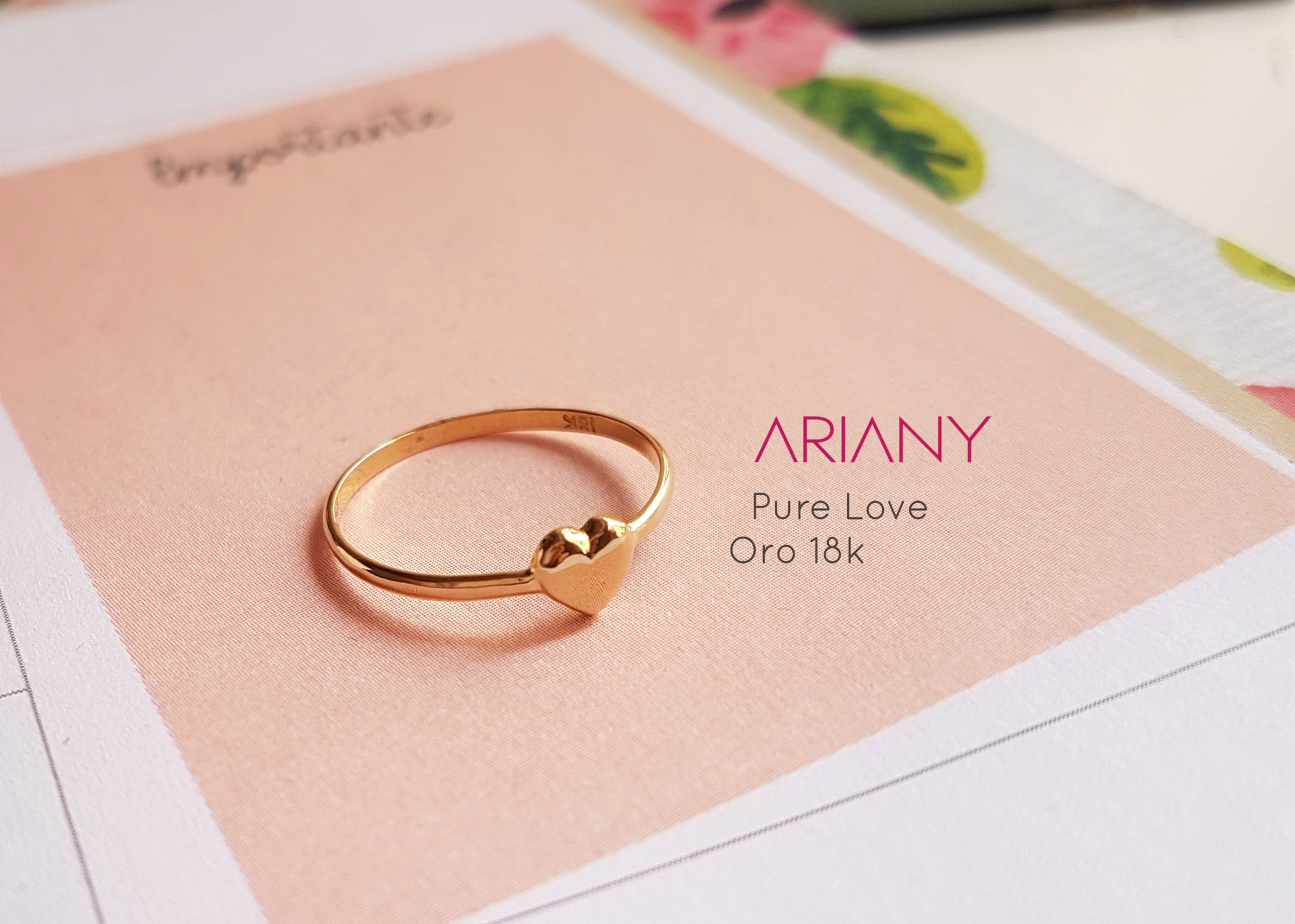 Anillo Corazon Bombacho - Oro 18k