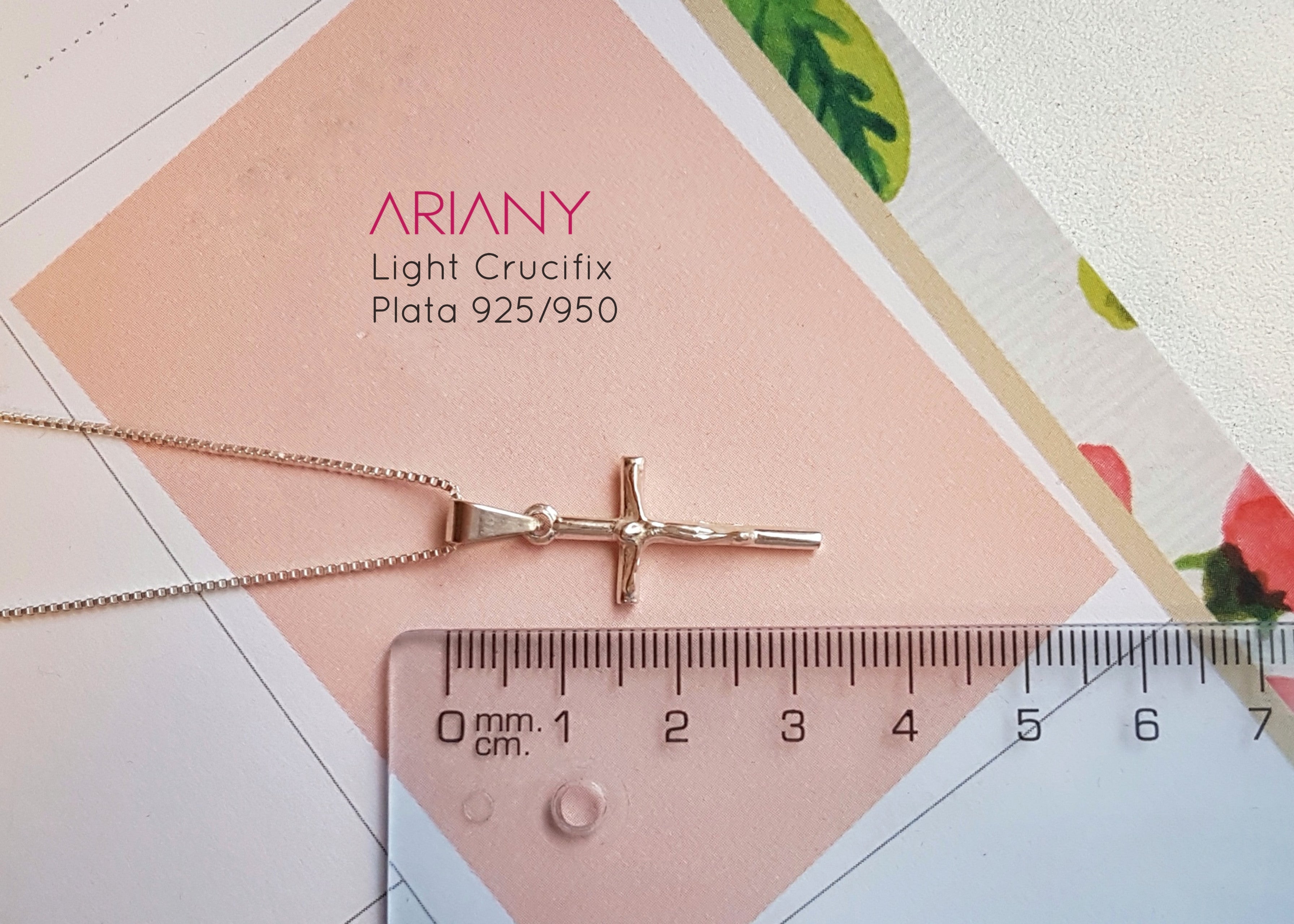 Cadena Crucifijo - Plata 925/950