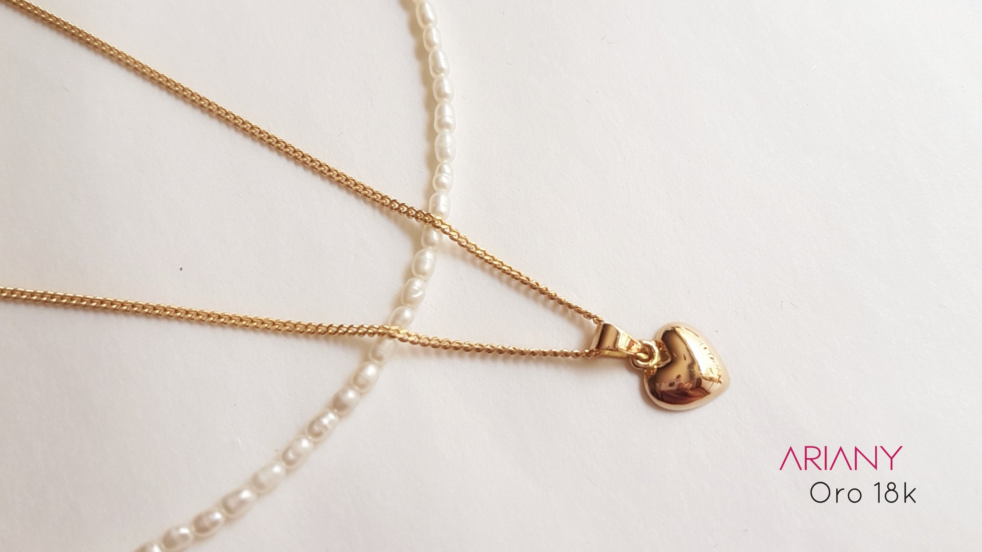 Dije Corazon Clasico - Oro 18k