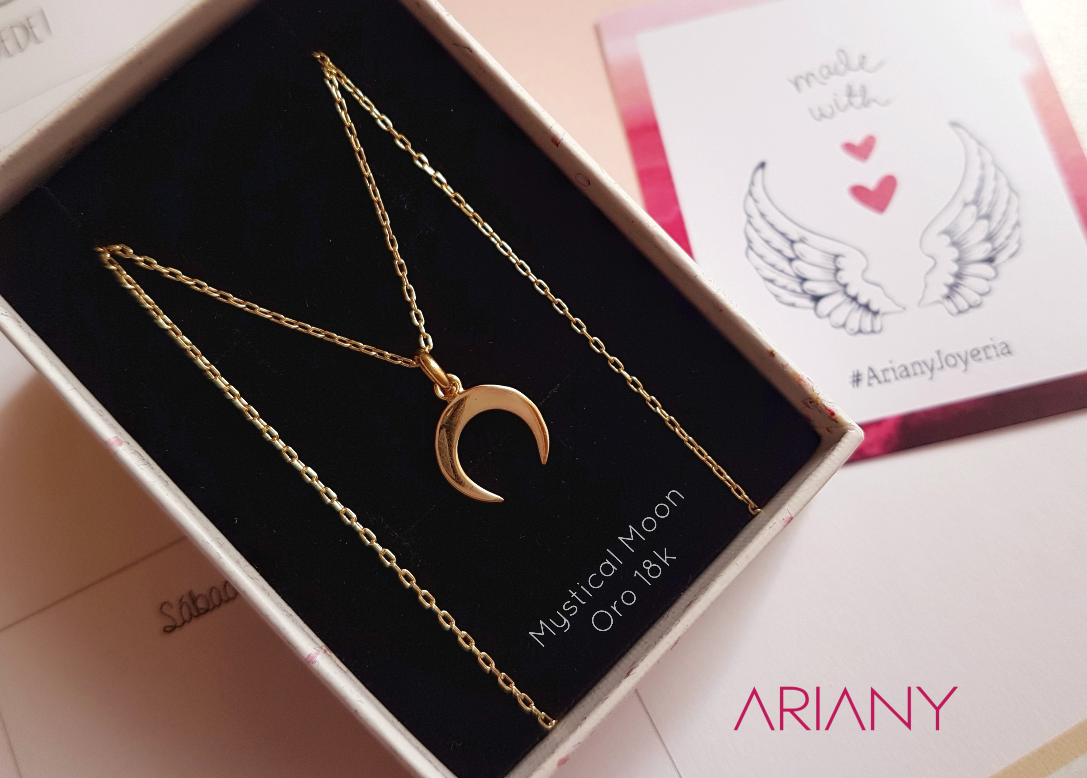 Dije Luna - Oro 18k