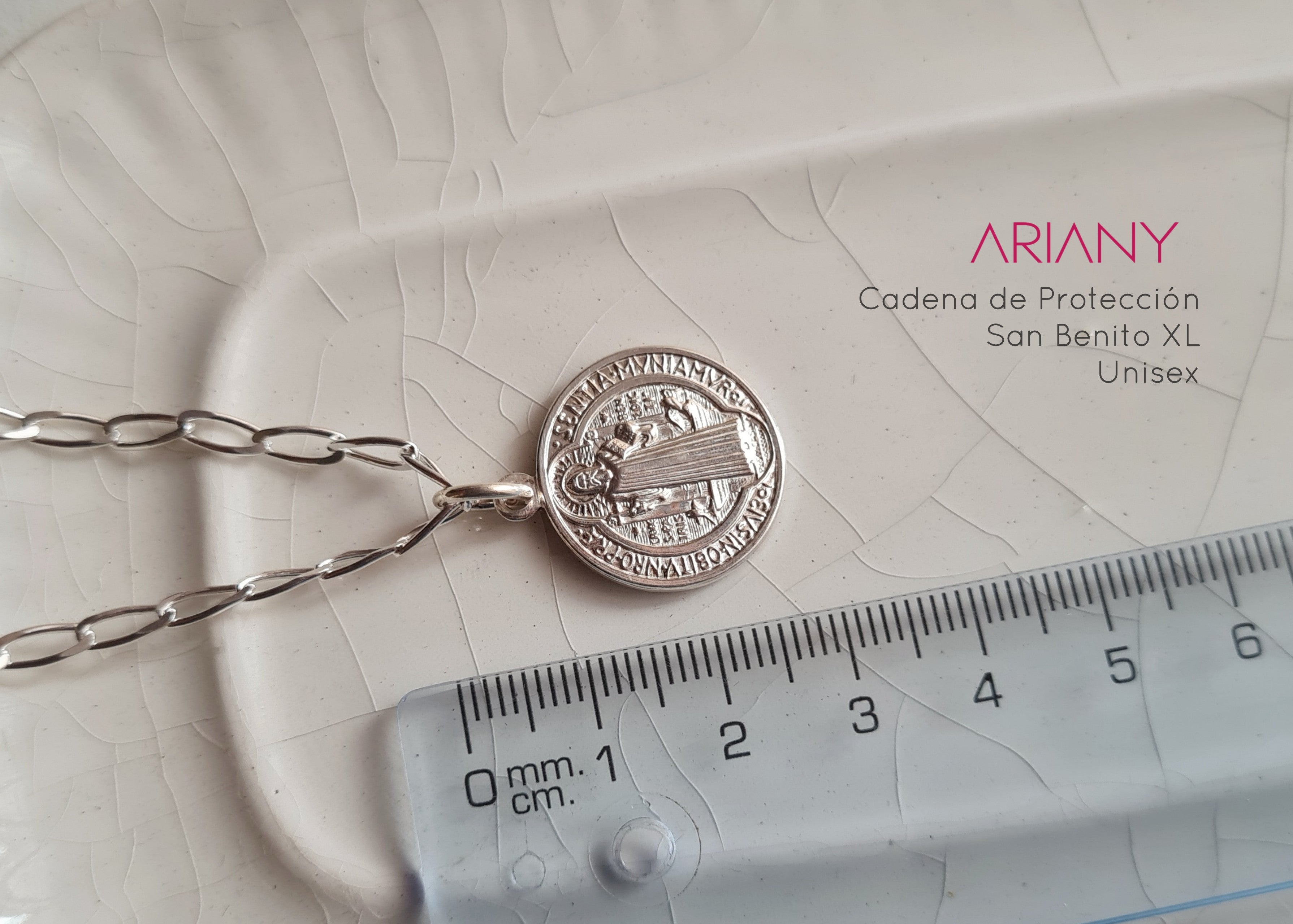 Cadena Cartier/Tiffany Maxi & San Benito - Plata 925