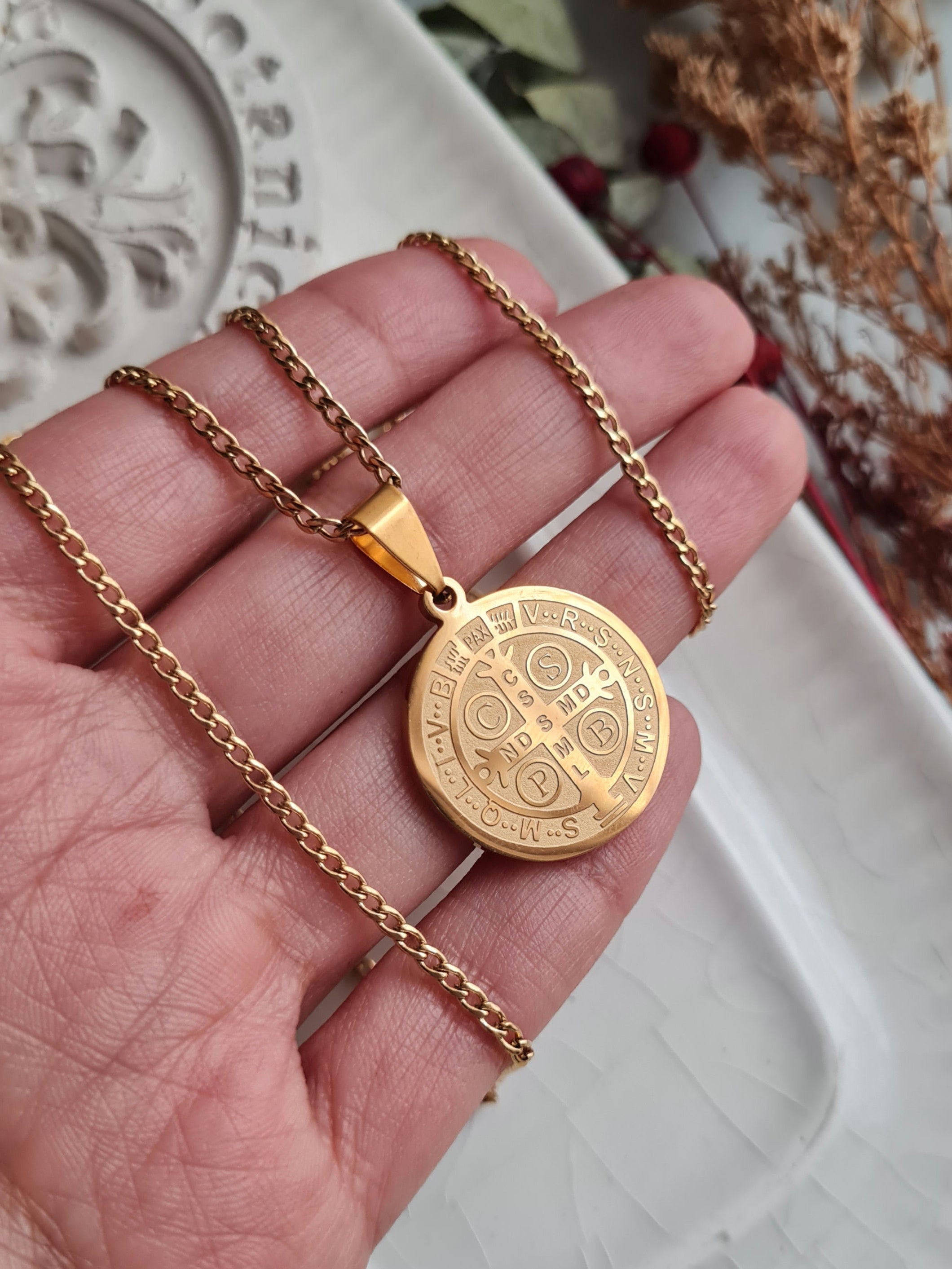 Cadena San Benito Maxi - Golden