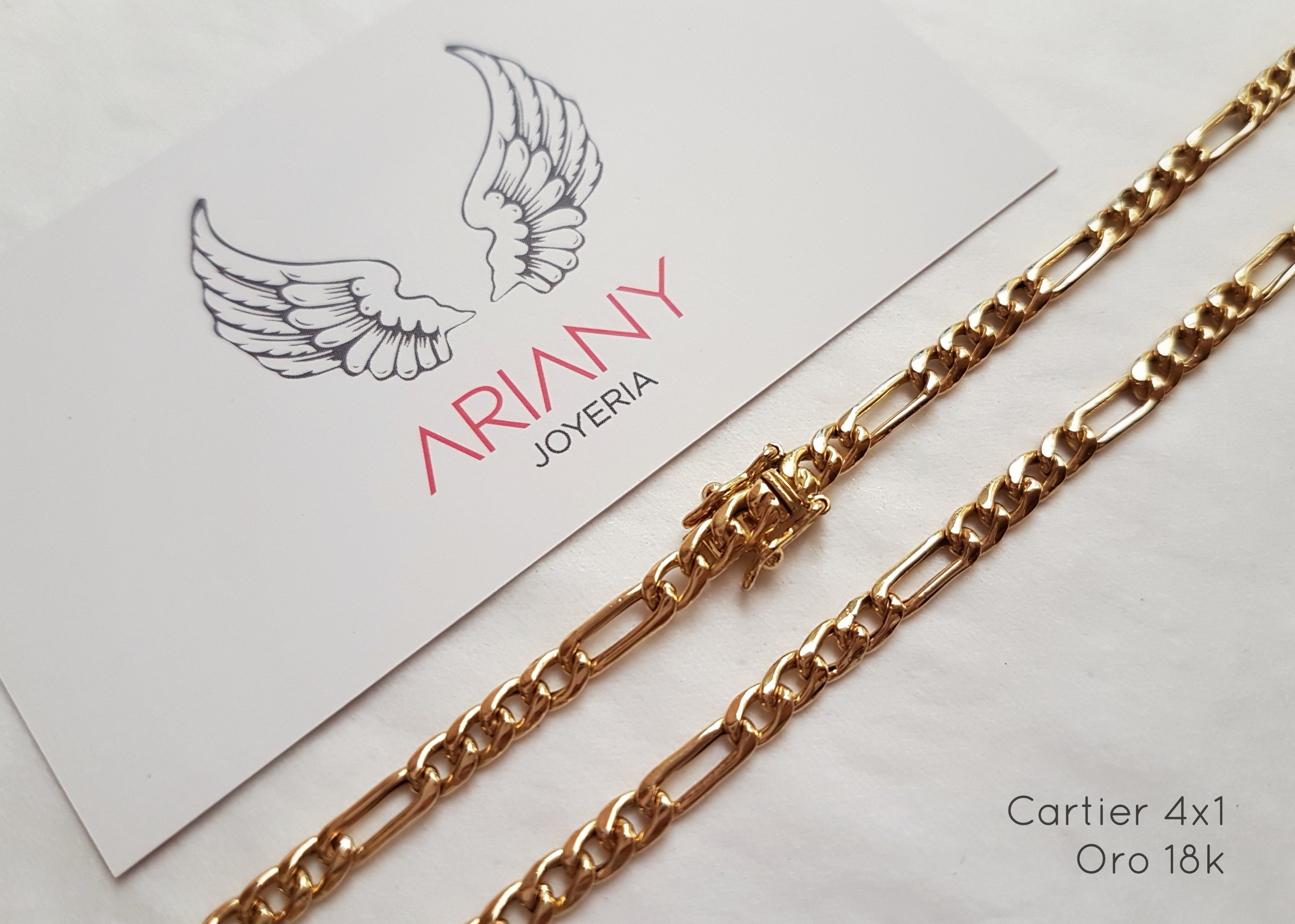 Cadena Cartier (3.5mm) - Oro 18k