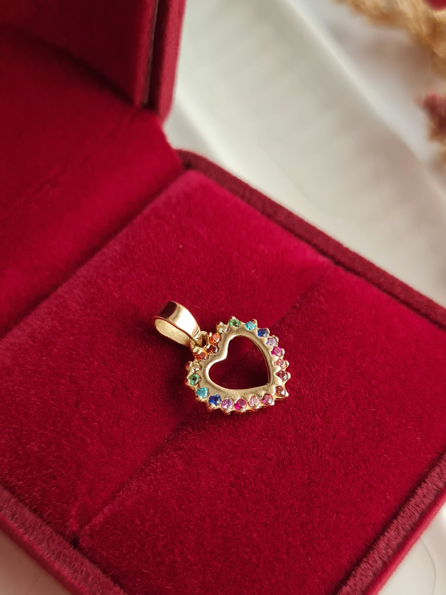 Dije Sagrado Corazón - Oro 18k