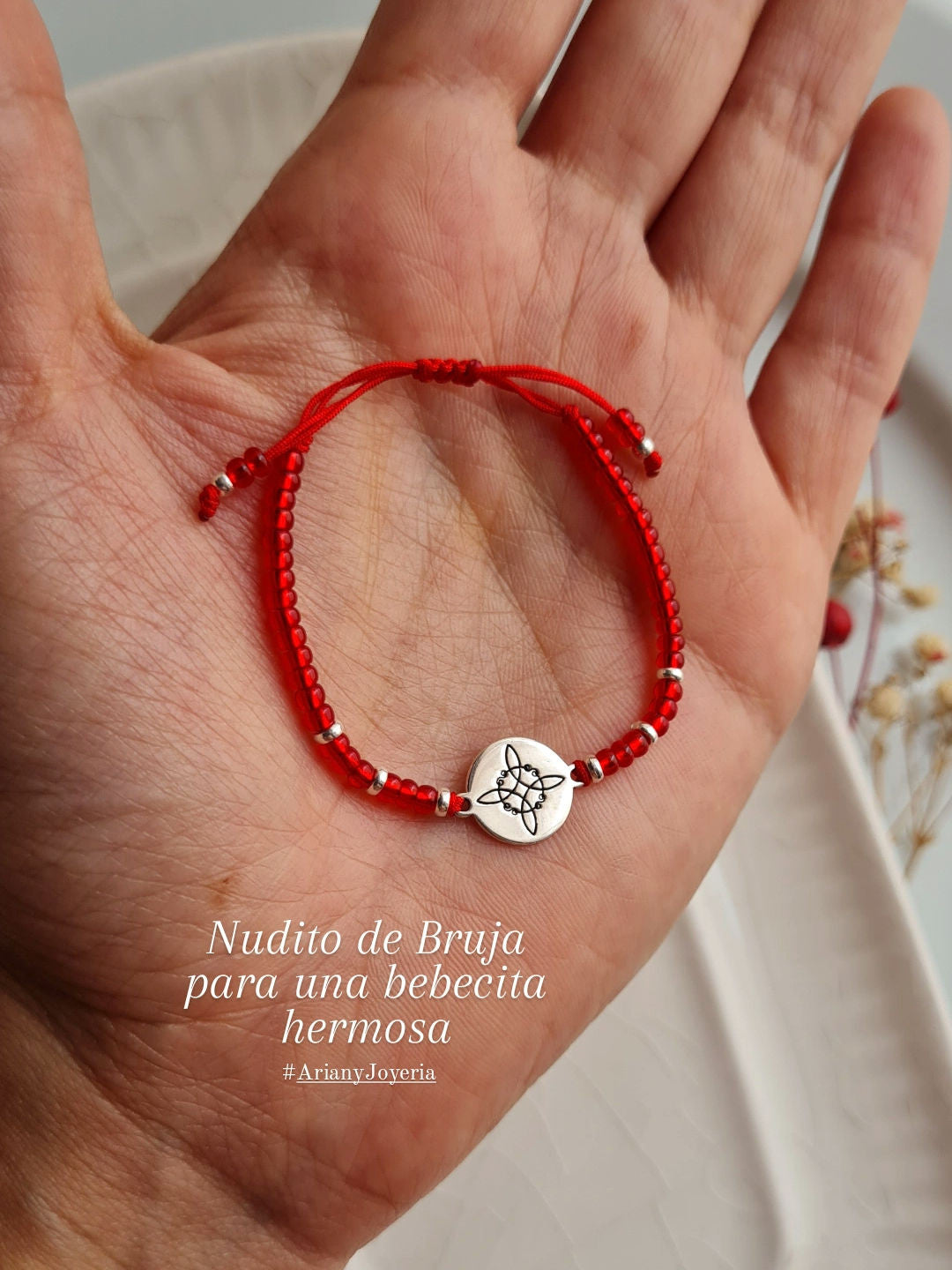 Pulsera Nudo de Bruja Redondo - P950