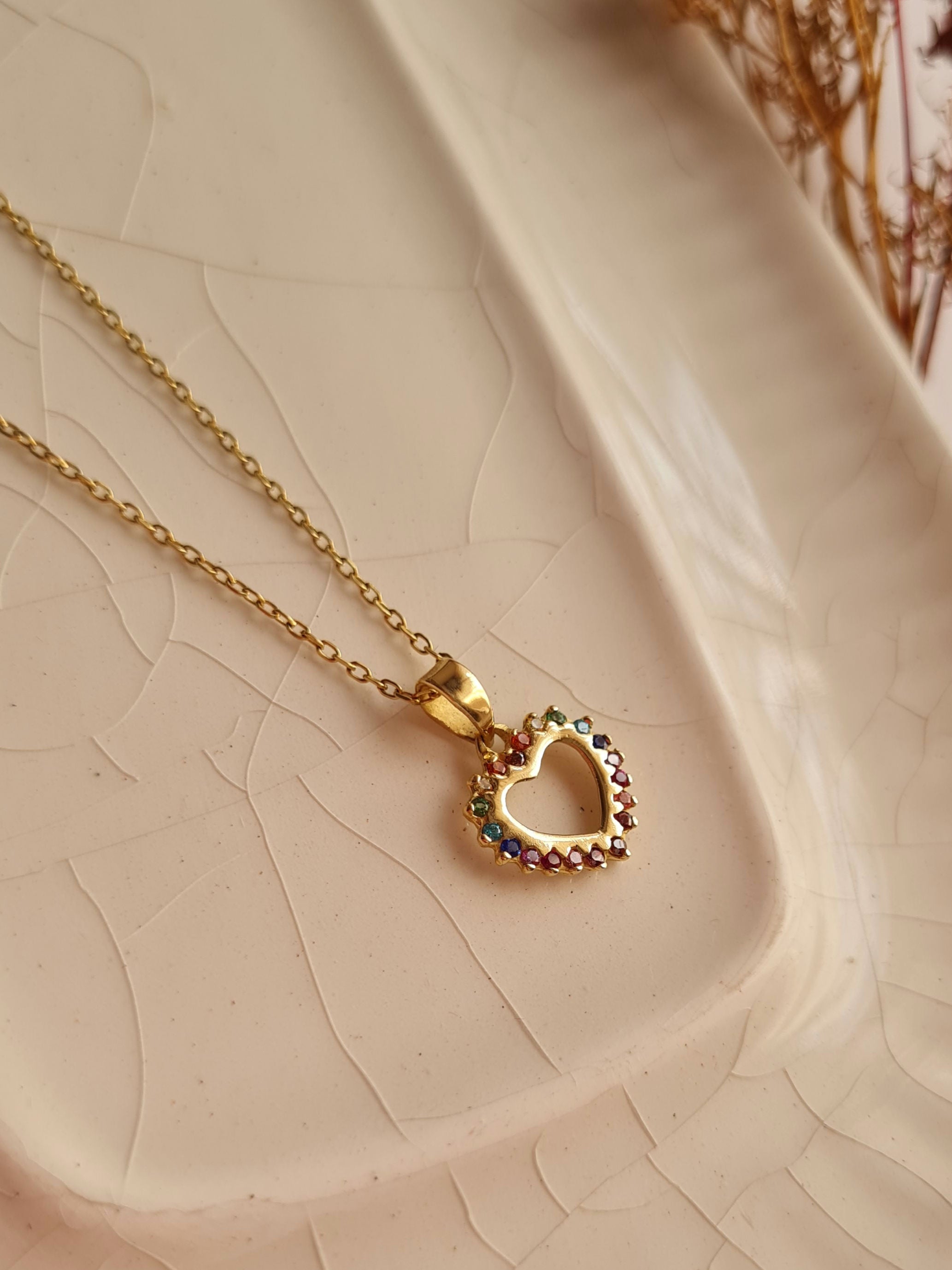 Dije Sagrado Corazón - Oro 18k