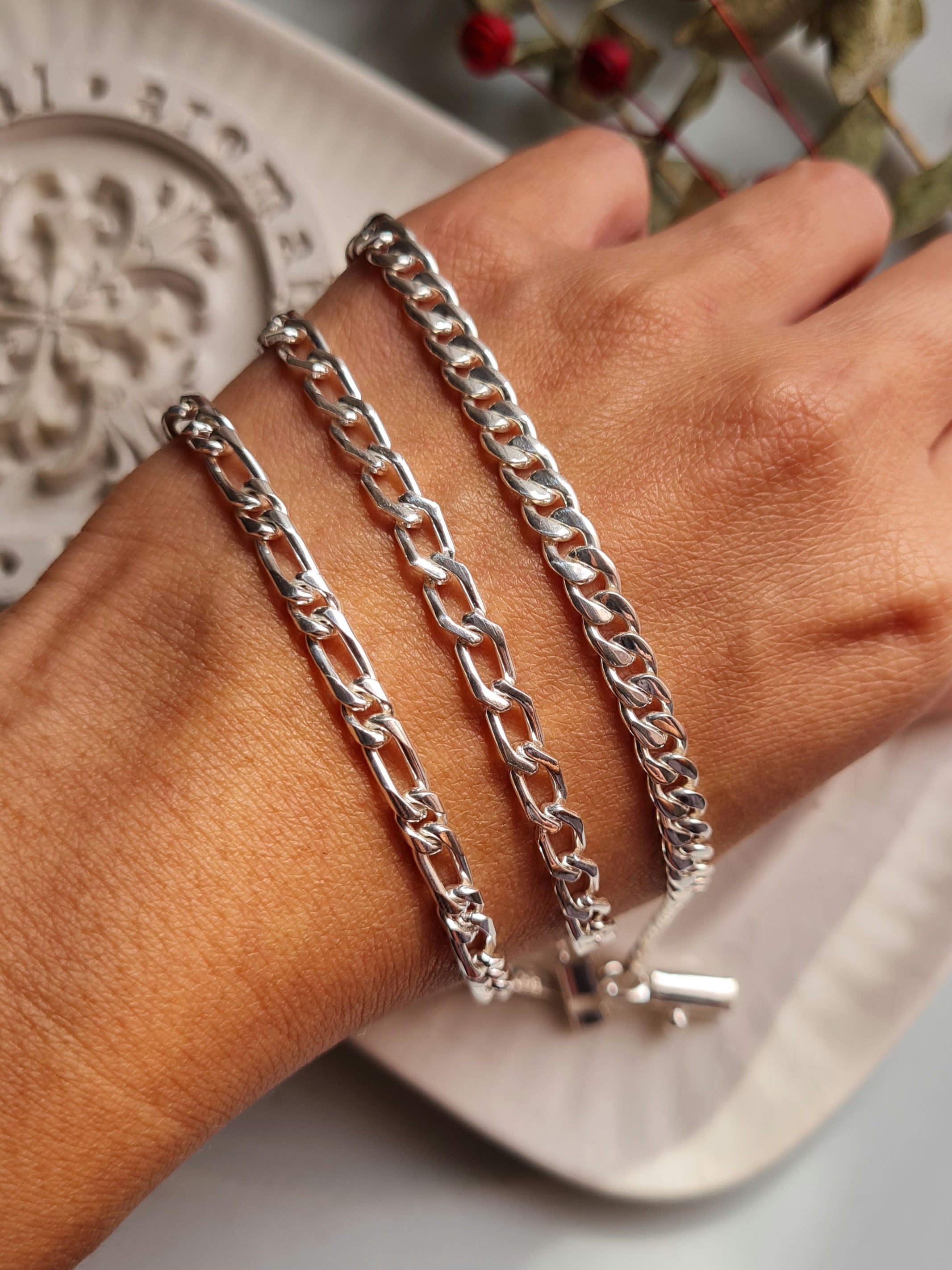 Pulseras Lomo de Corvina / Tiffany / Hexagonal - P950