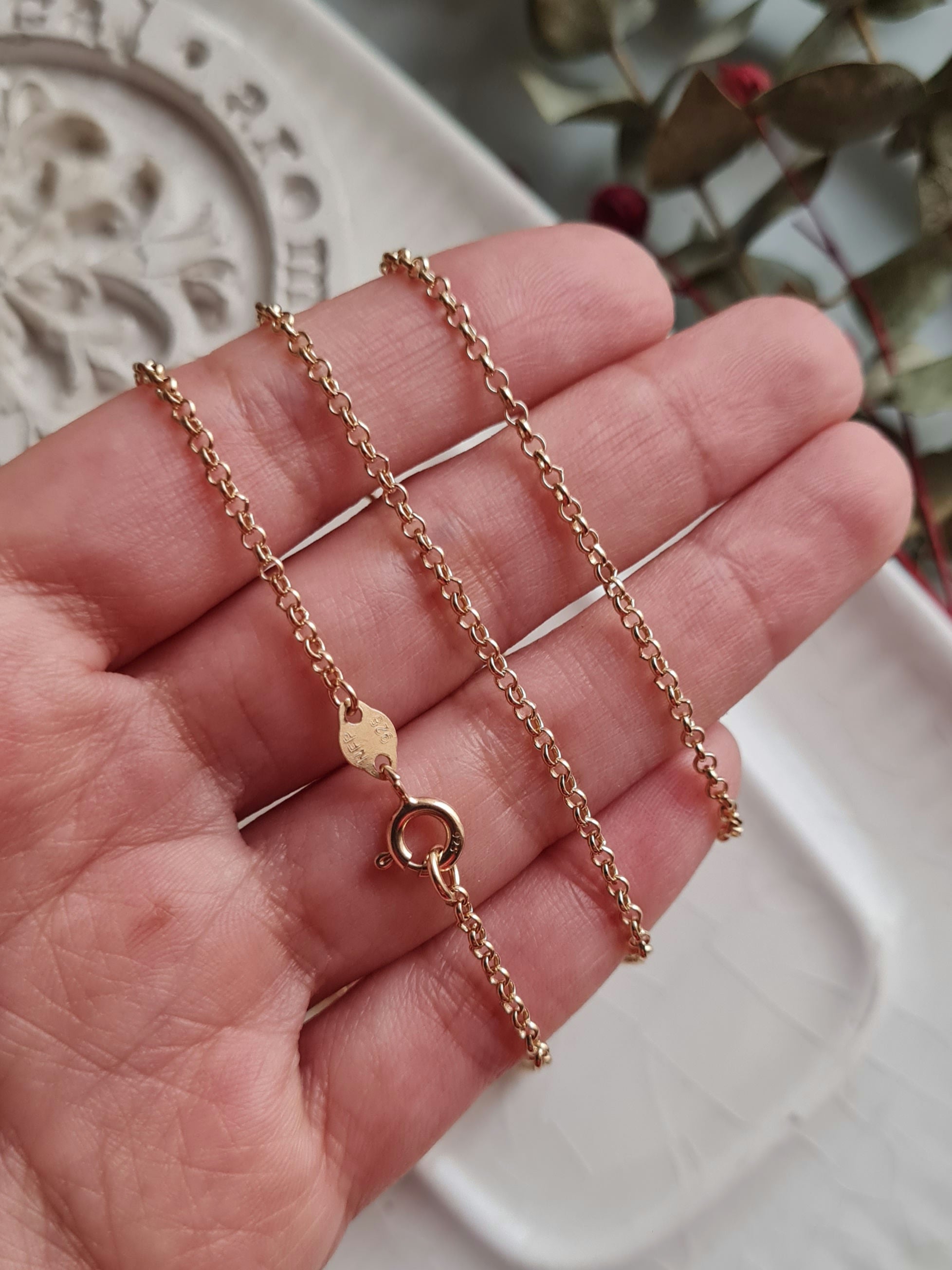 Cadena Maxi Rolo - P925 Micrada 18k (Sin dije)