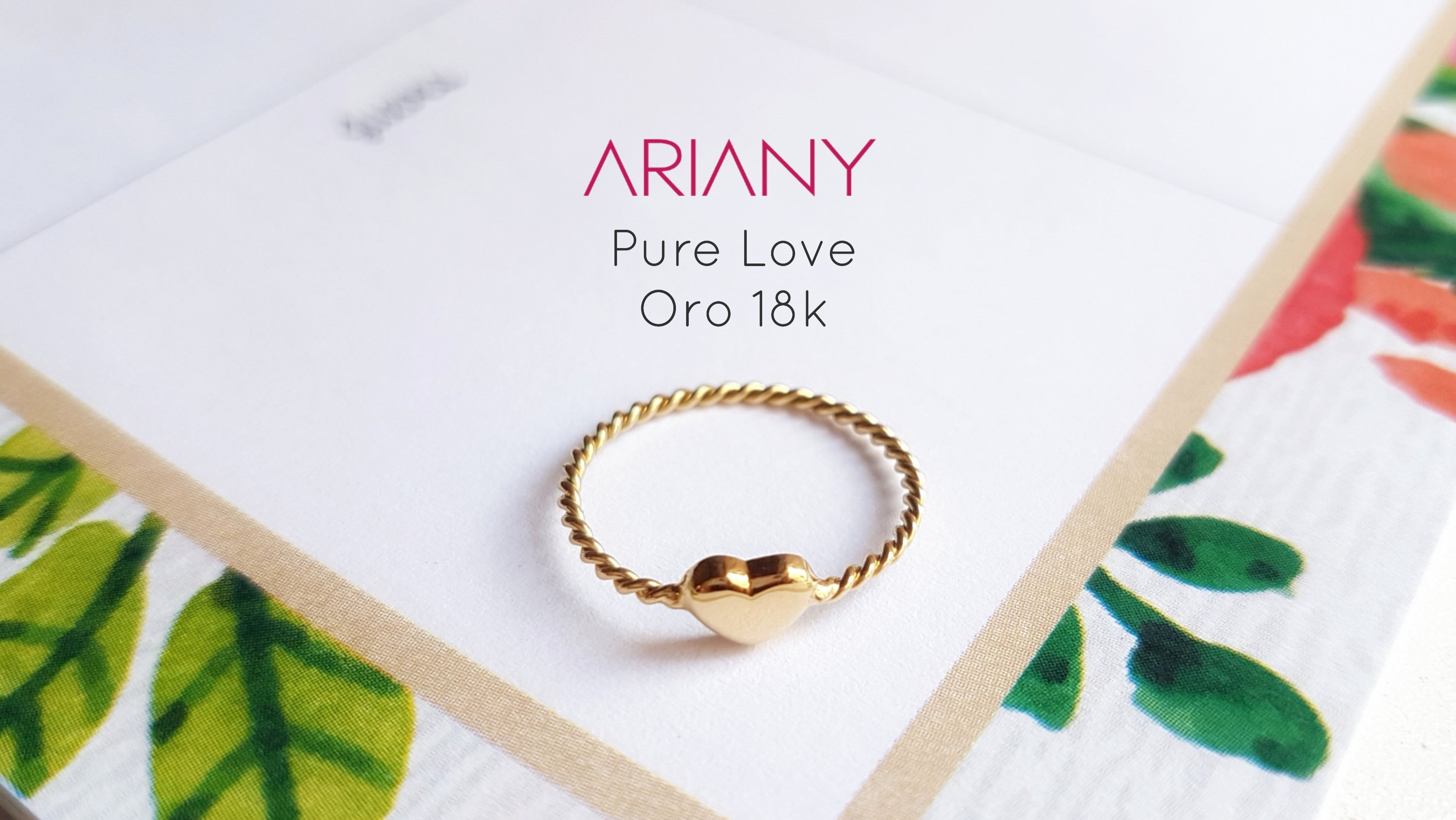 Anillo Corazon Bombacho - Oro 18k