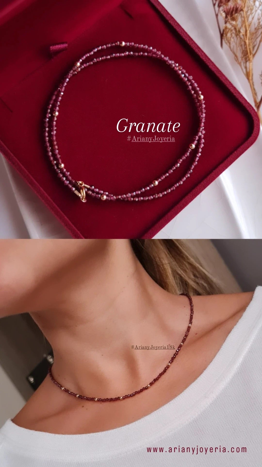 Gargantilla Energy "Fuerza" - Oro 18k
