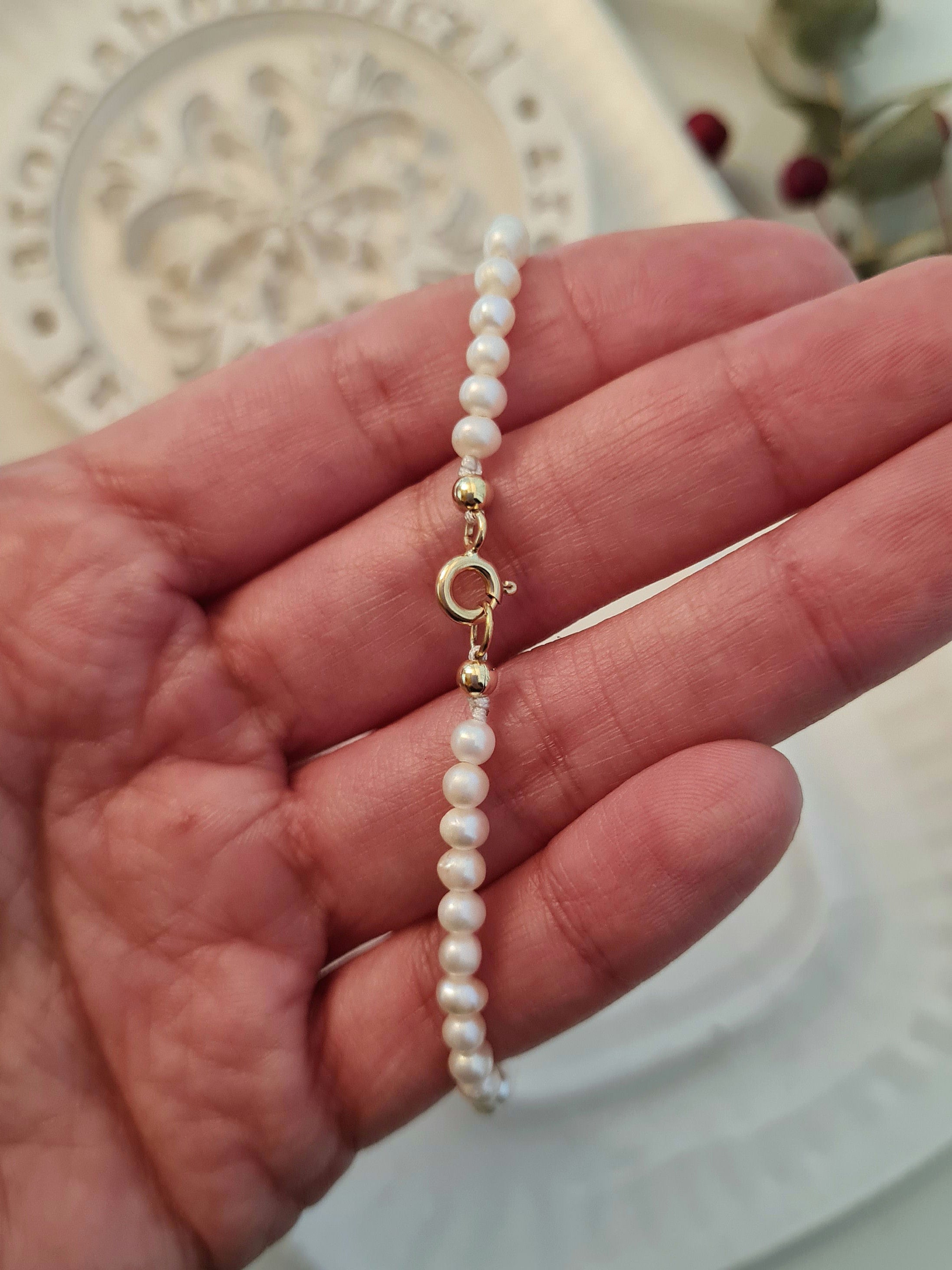 Pulsera Perlas Classic - Oro 18k