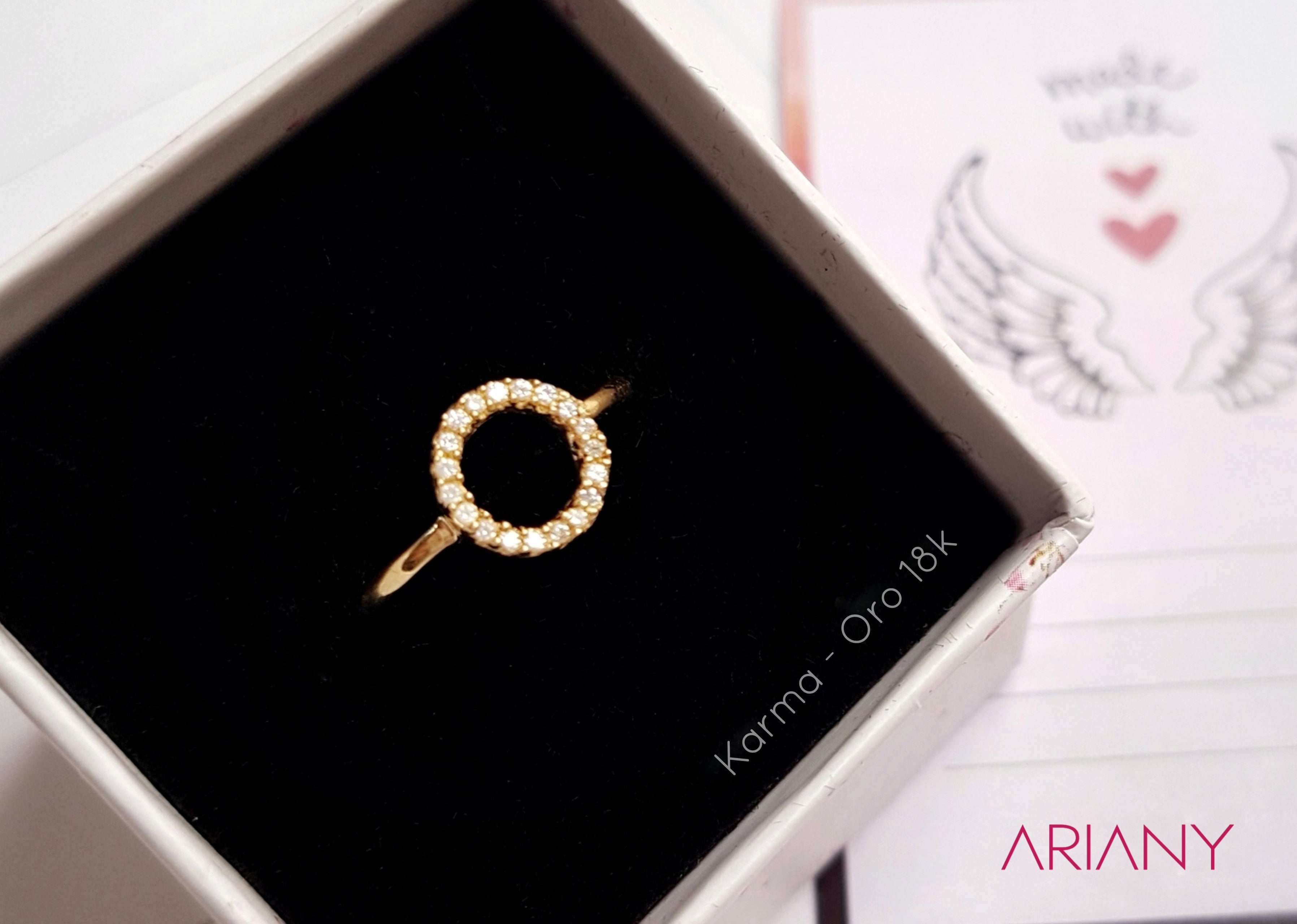 Anillo Karma - Oro 18k