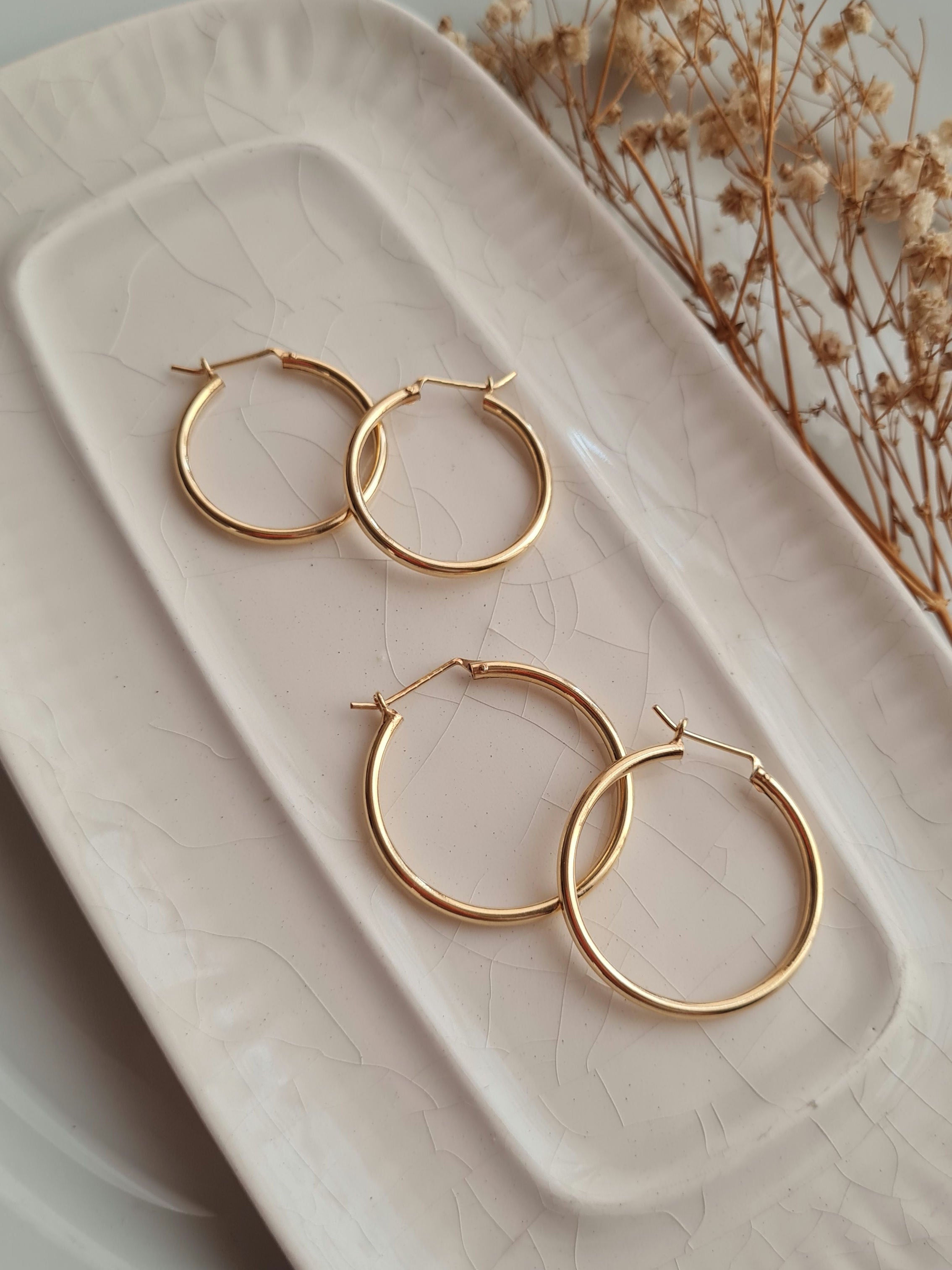 Argollas Básicas - P950 Gold