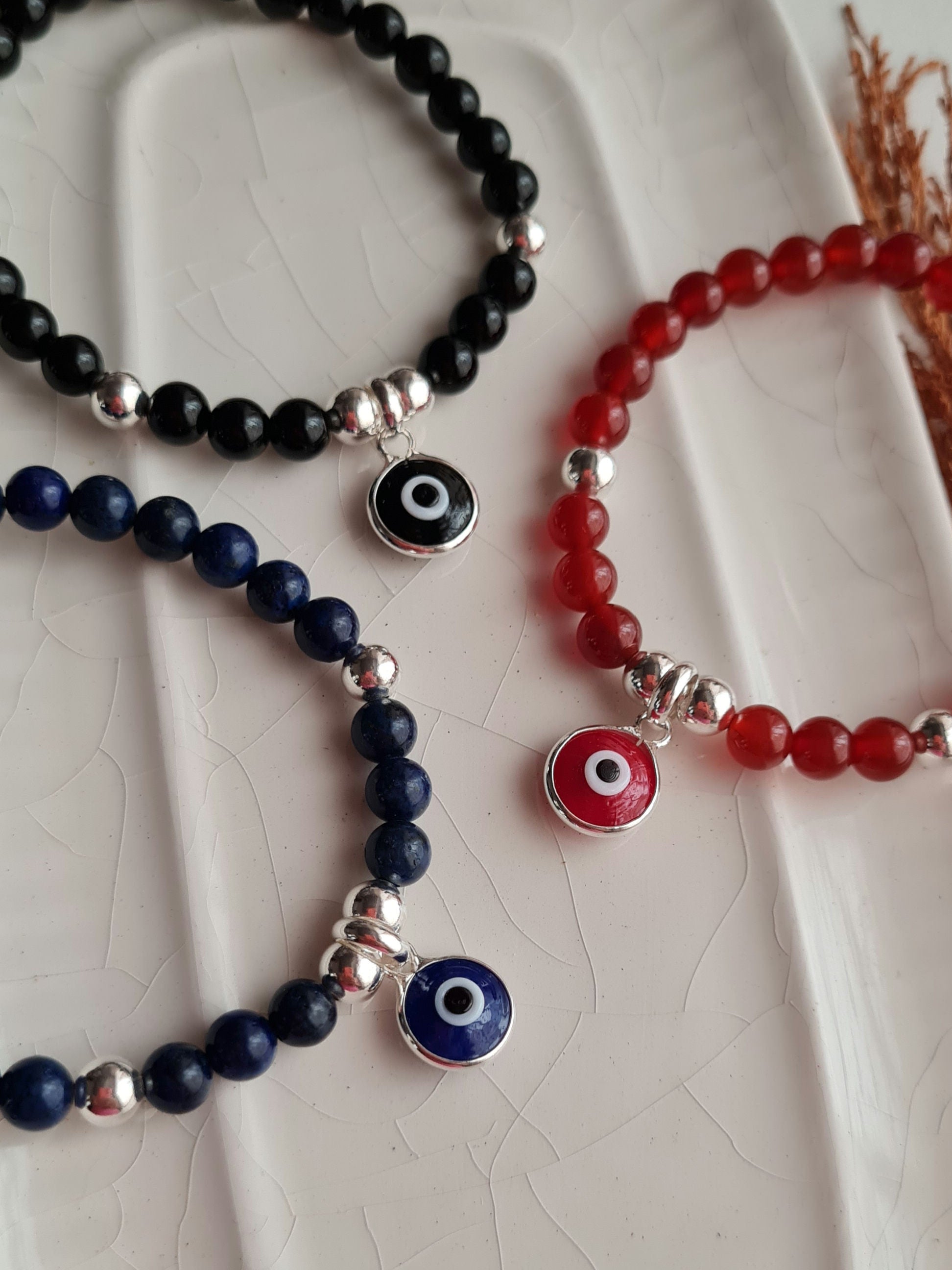 Pulsera Ojo Turco Energy - Plata 950