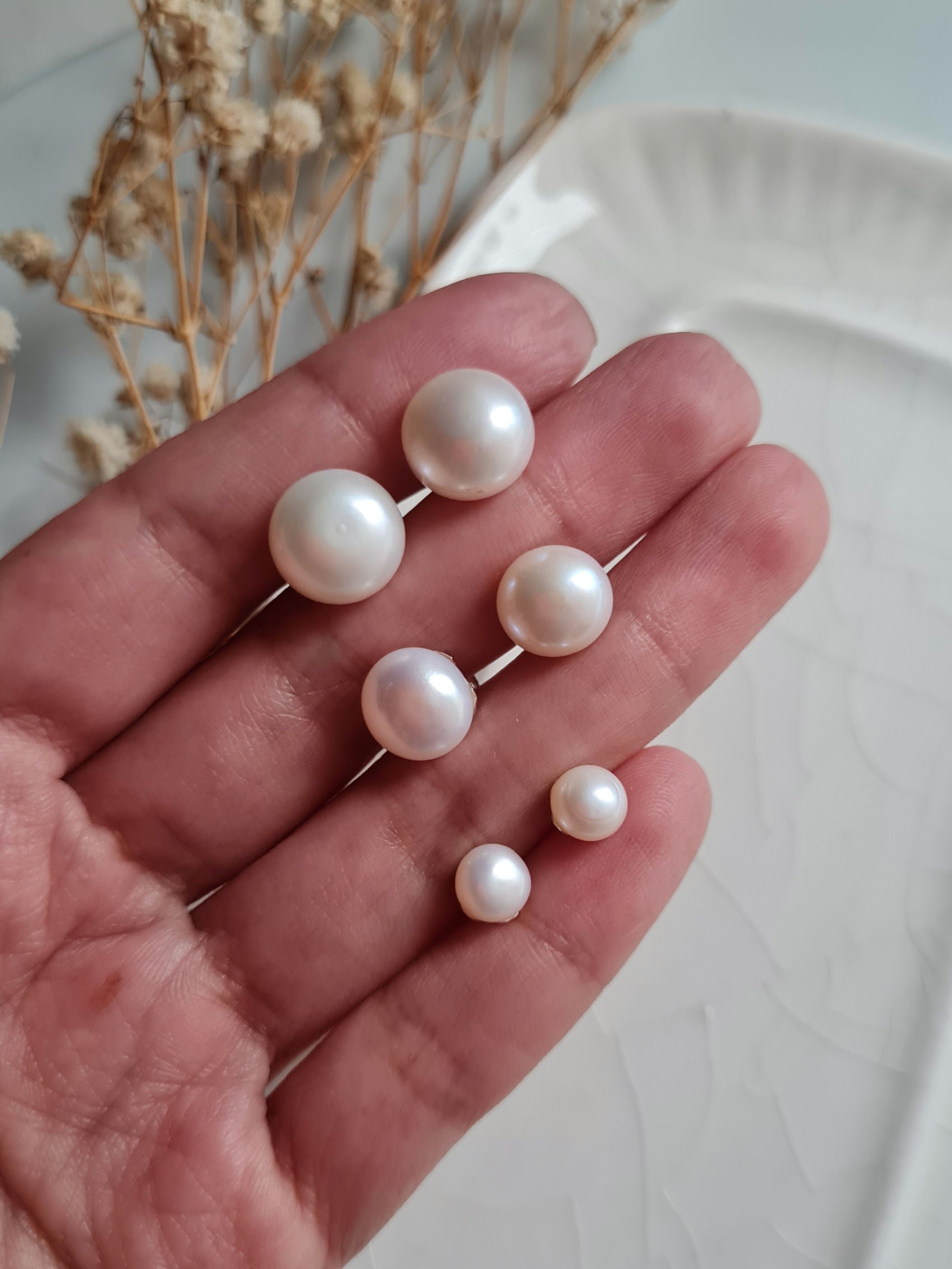 Aretes de Perlas - Plata 950