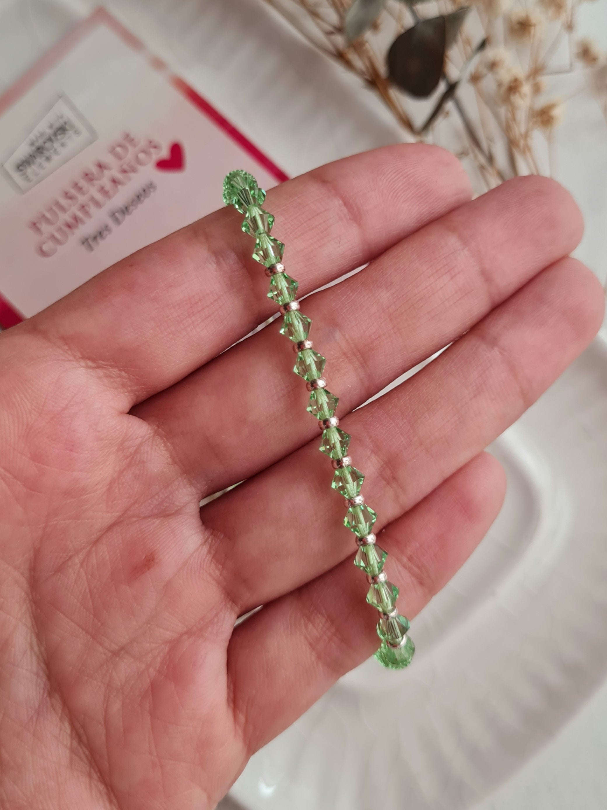Pulsera de Cumpleaños 11:11 - Swarovski & P950
