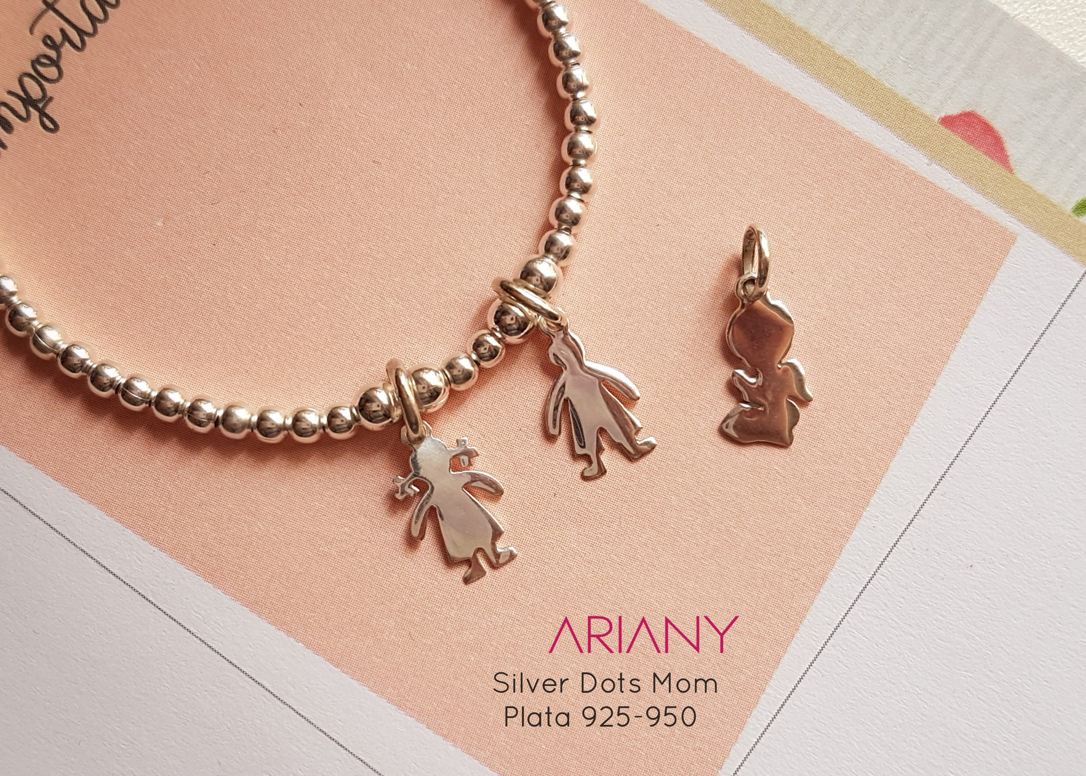 Pulsera Silver Dots Personalizable - P925/950