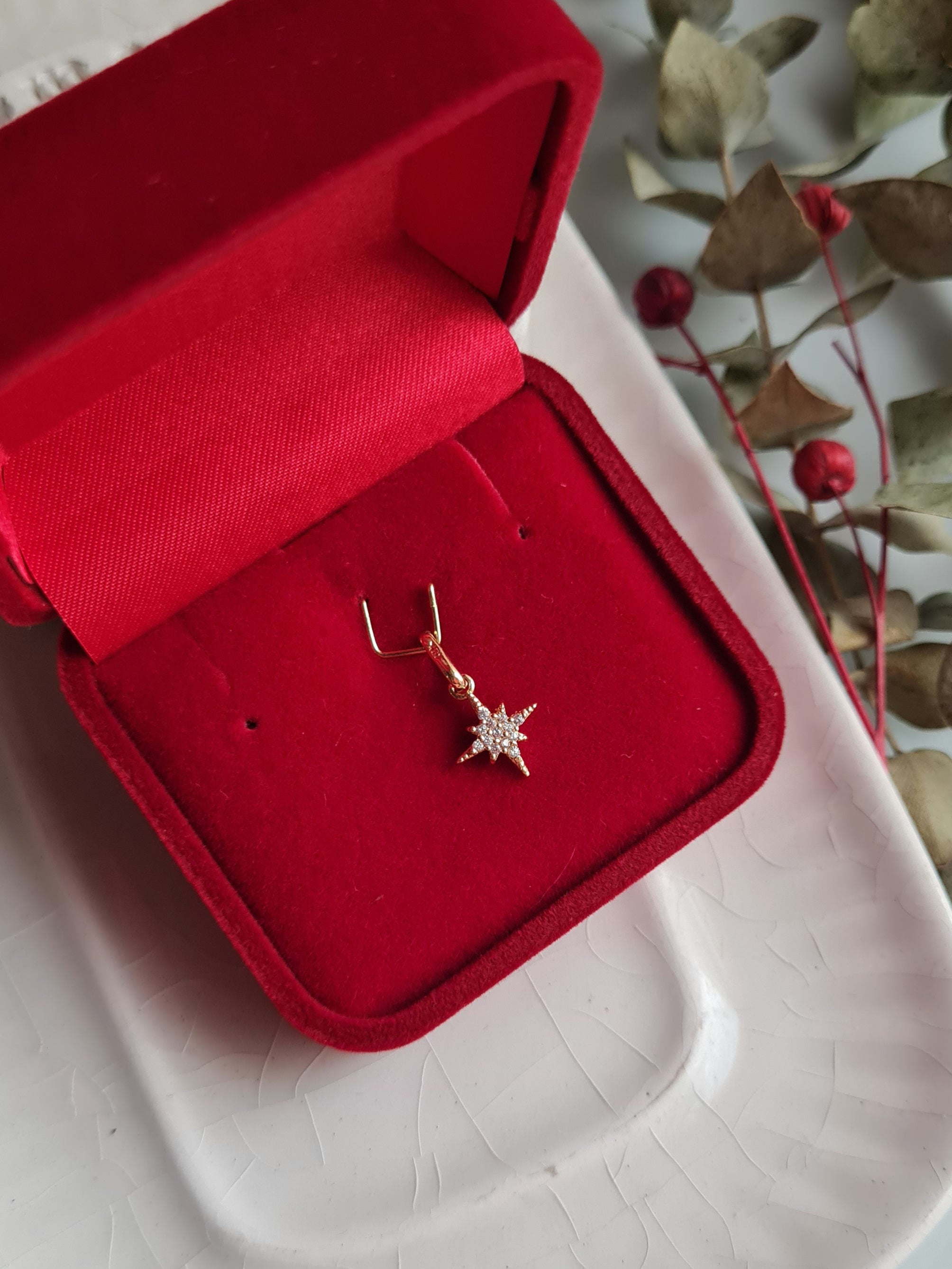 Estrella del Norte Sparkle - Oro 18k