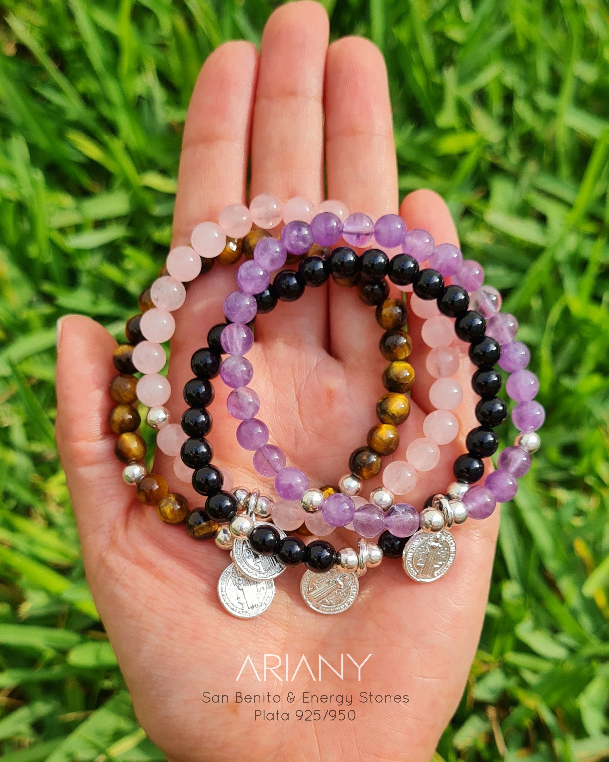 Pulsera San Benito Energy - Plata 925/950