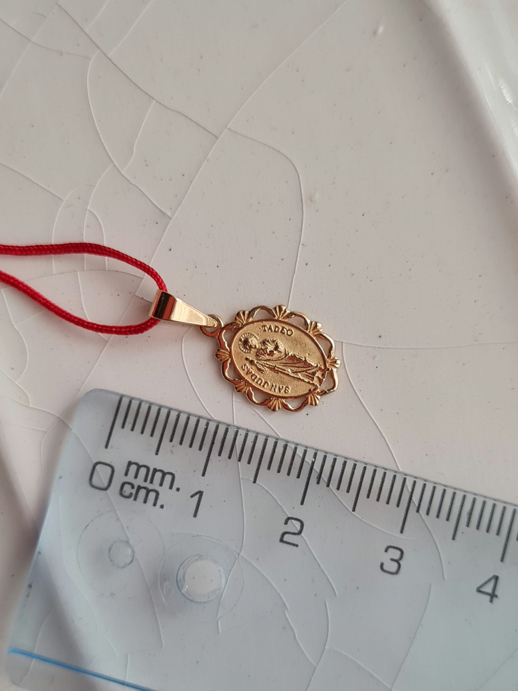 Dije San Judas Tadeo - Oro 18k