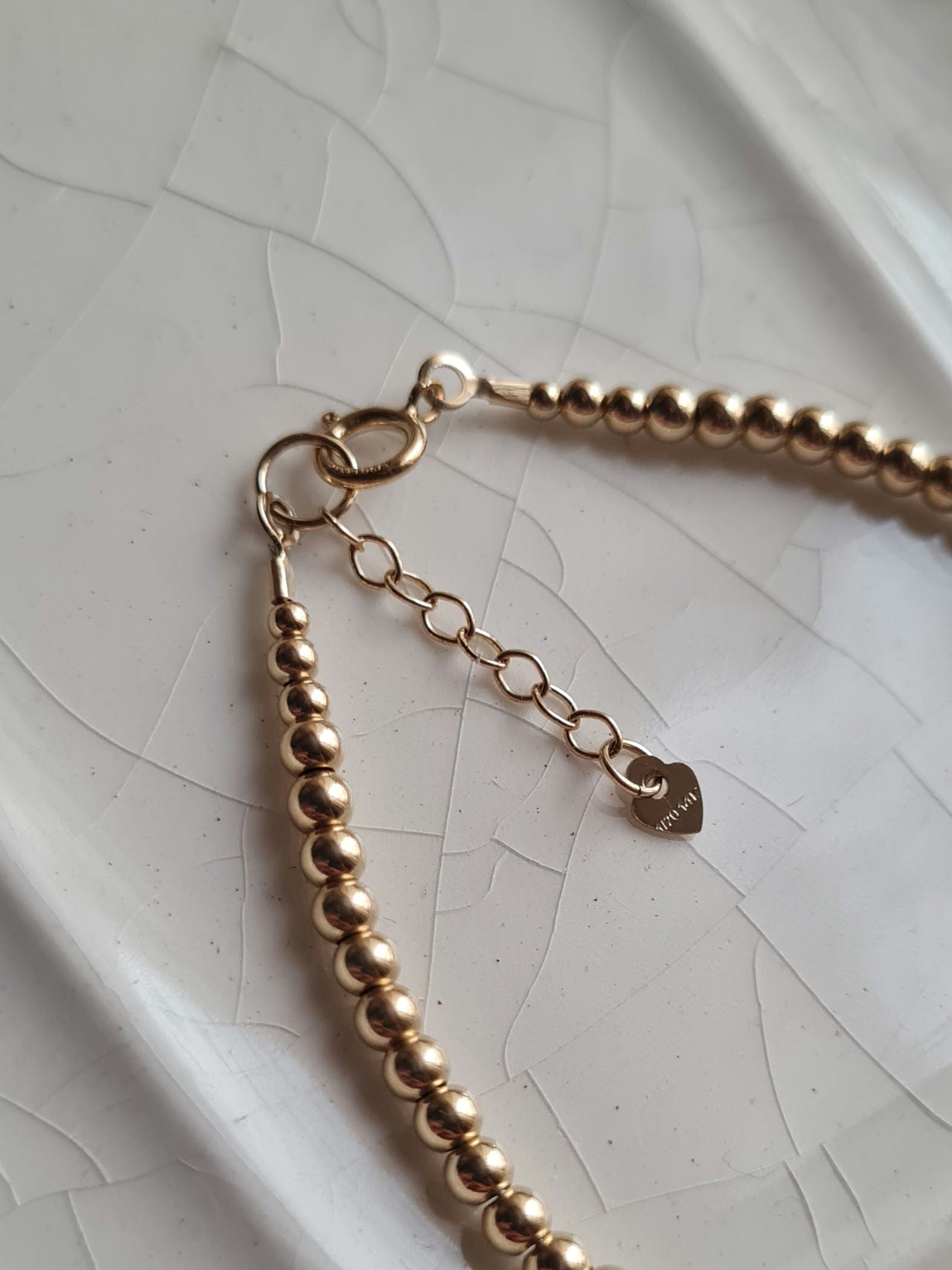 Pulsera Golden Dots - GF 14k