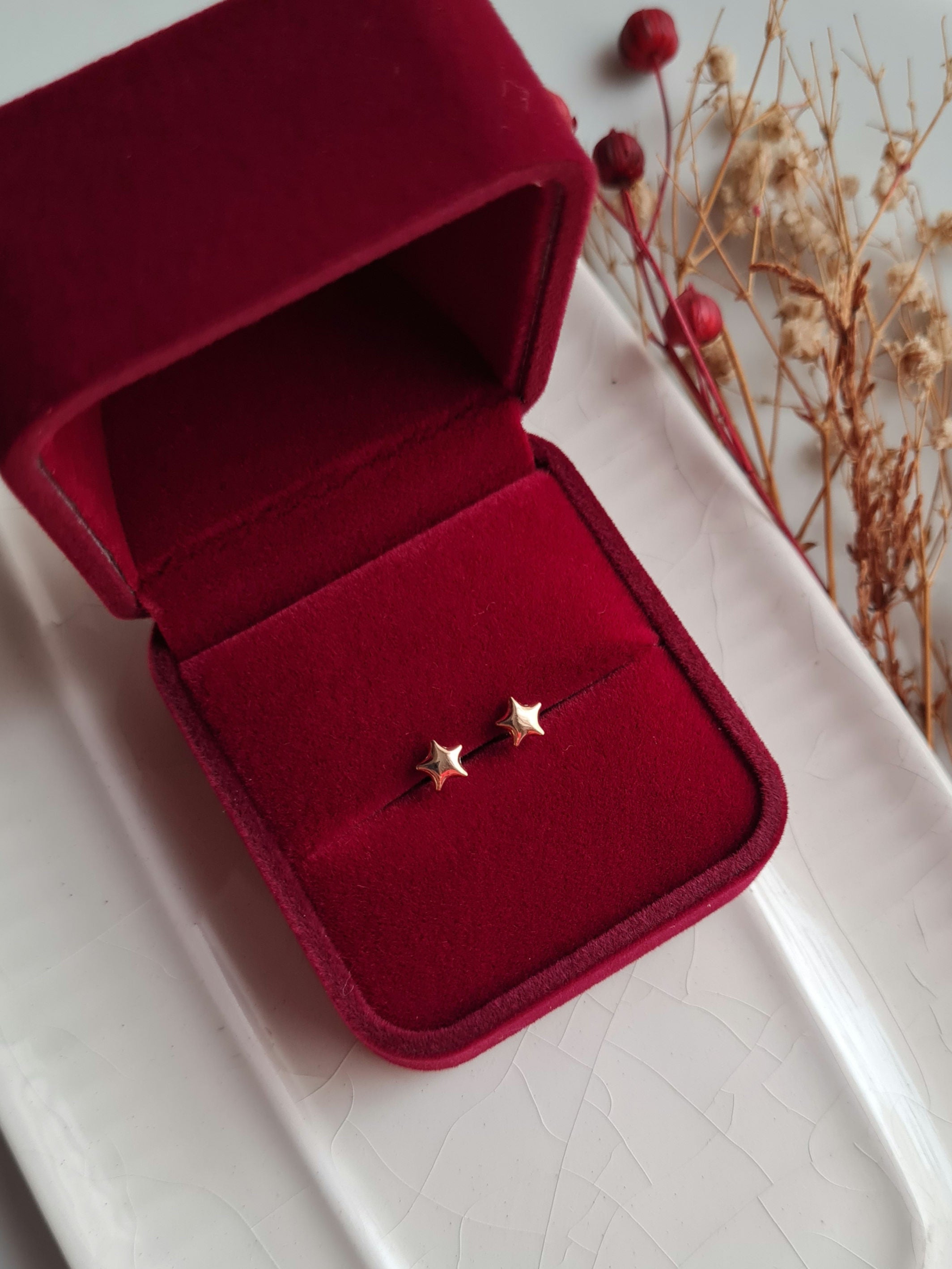 Aretes Estrella de los Deseos - Oro 18K