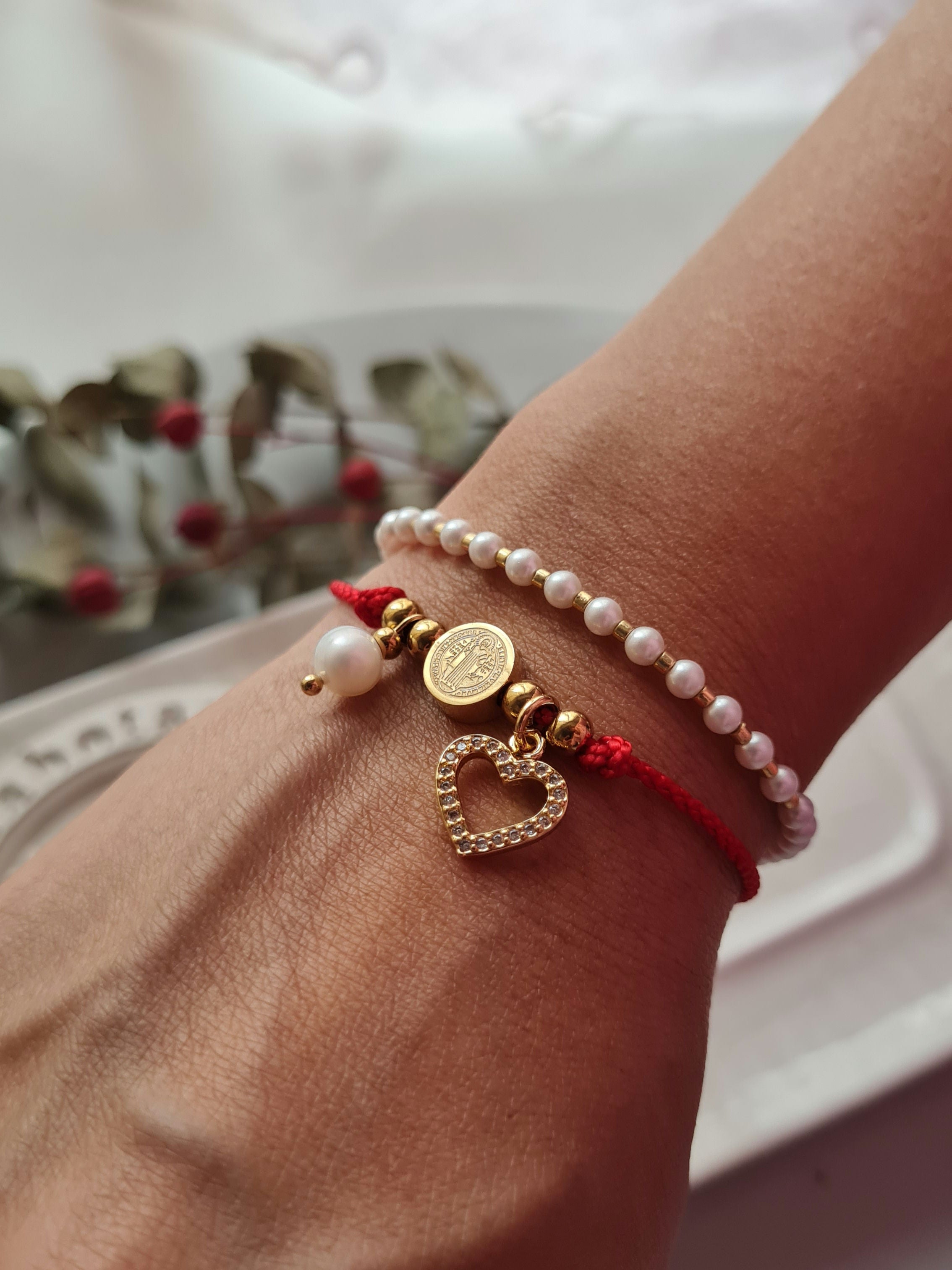 Pulsera San Benito Charms - Acero
