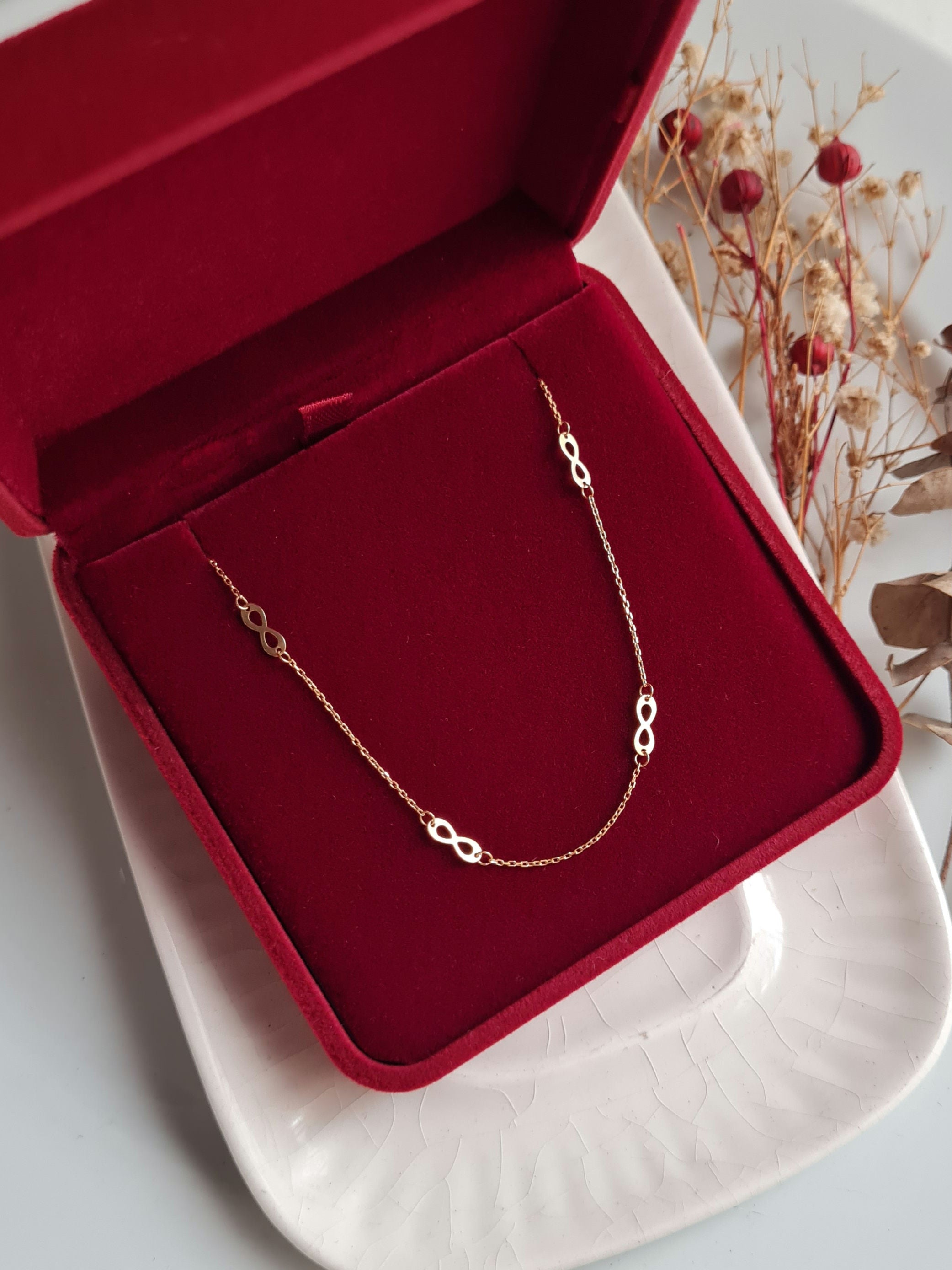 Tobillera Infinito - Oro 18k