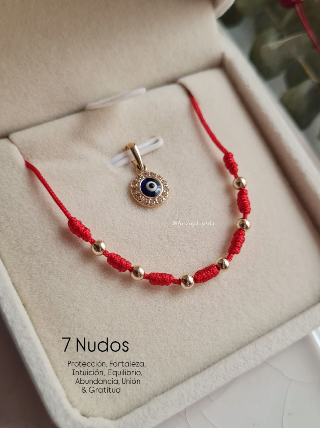 Pulsera 7 Nudos - Oro 18k