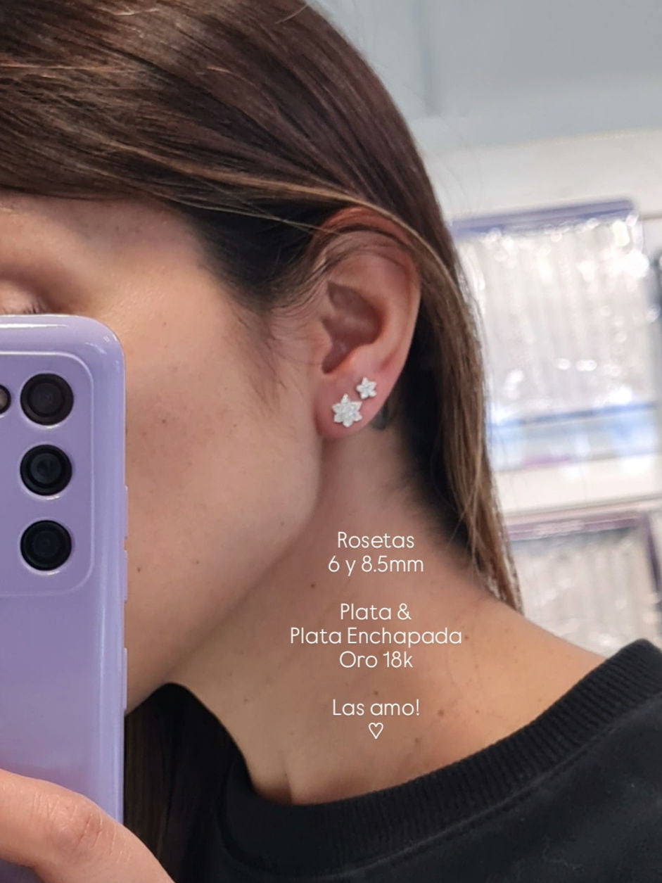 Aretes Roseta - P950