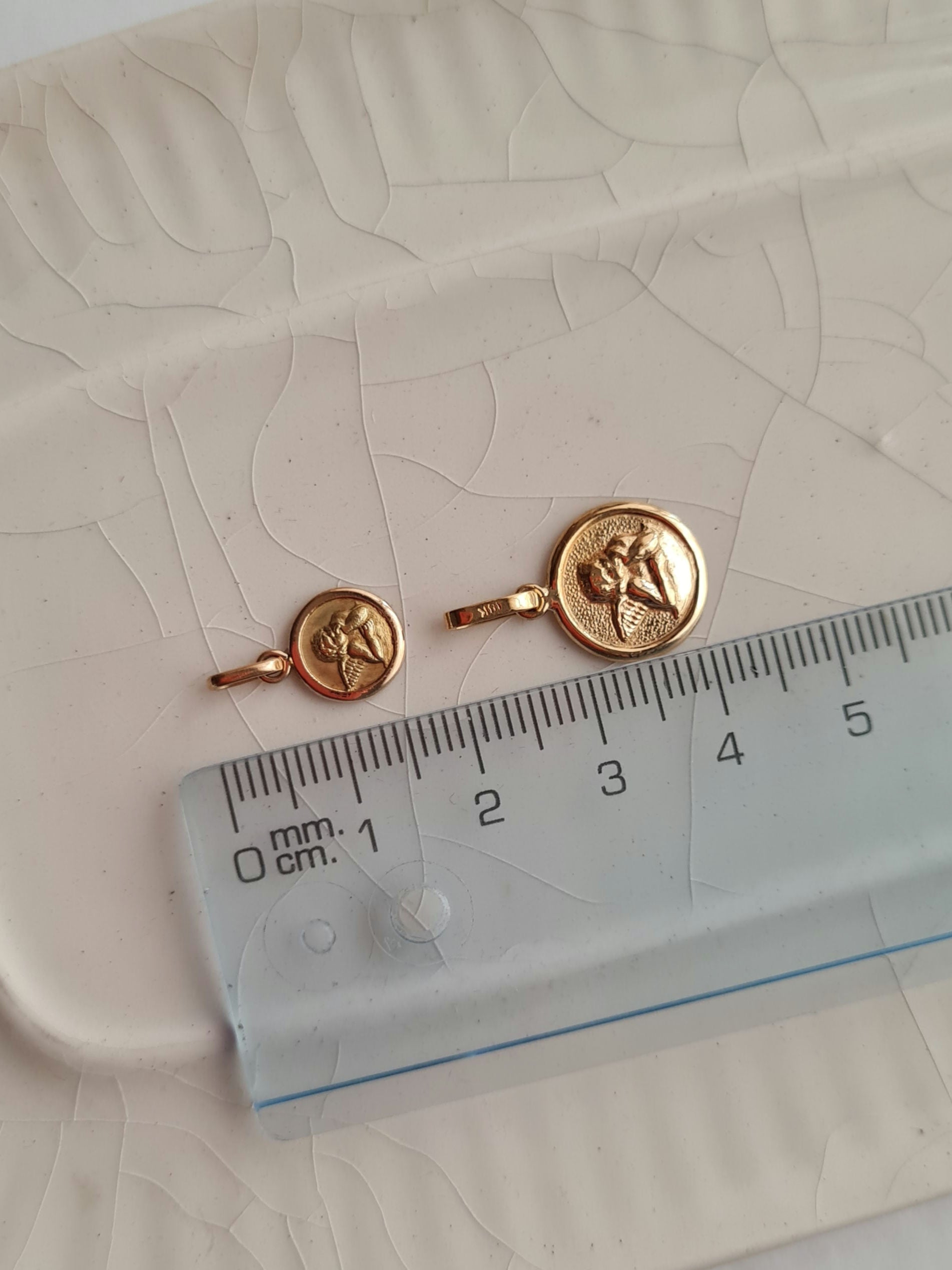 Dije Angel de la Guarda - Oro 18k