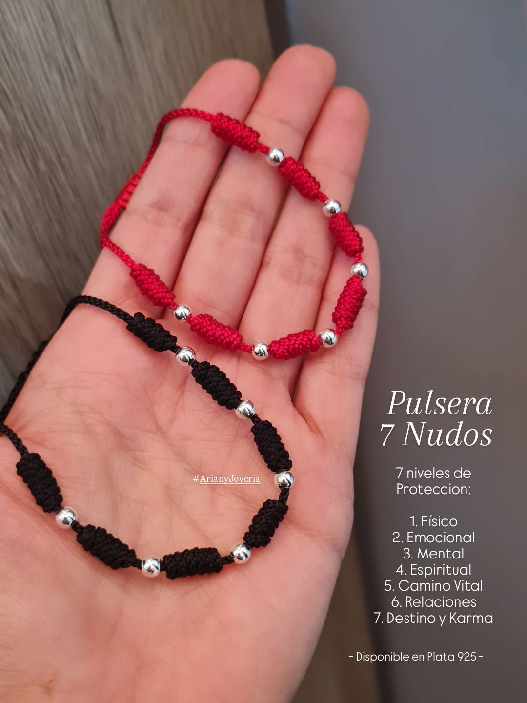 Pulsera 7 Nudos - P925