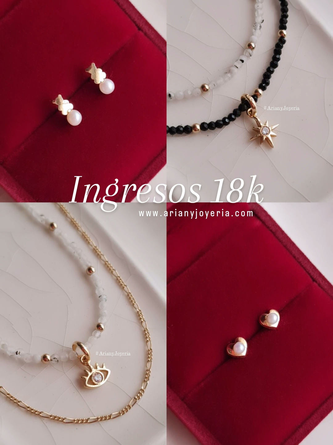 Dije Estrella del Norte Charm - Oro 18k