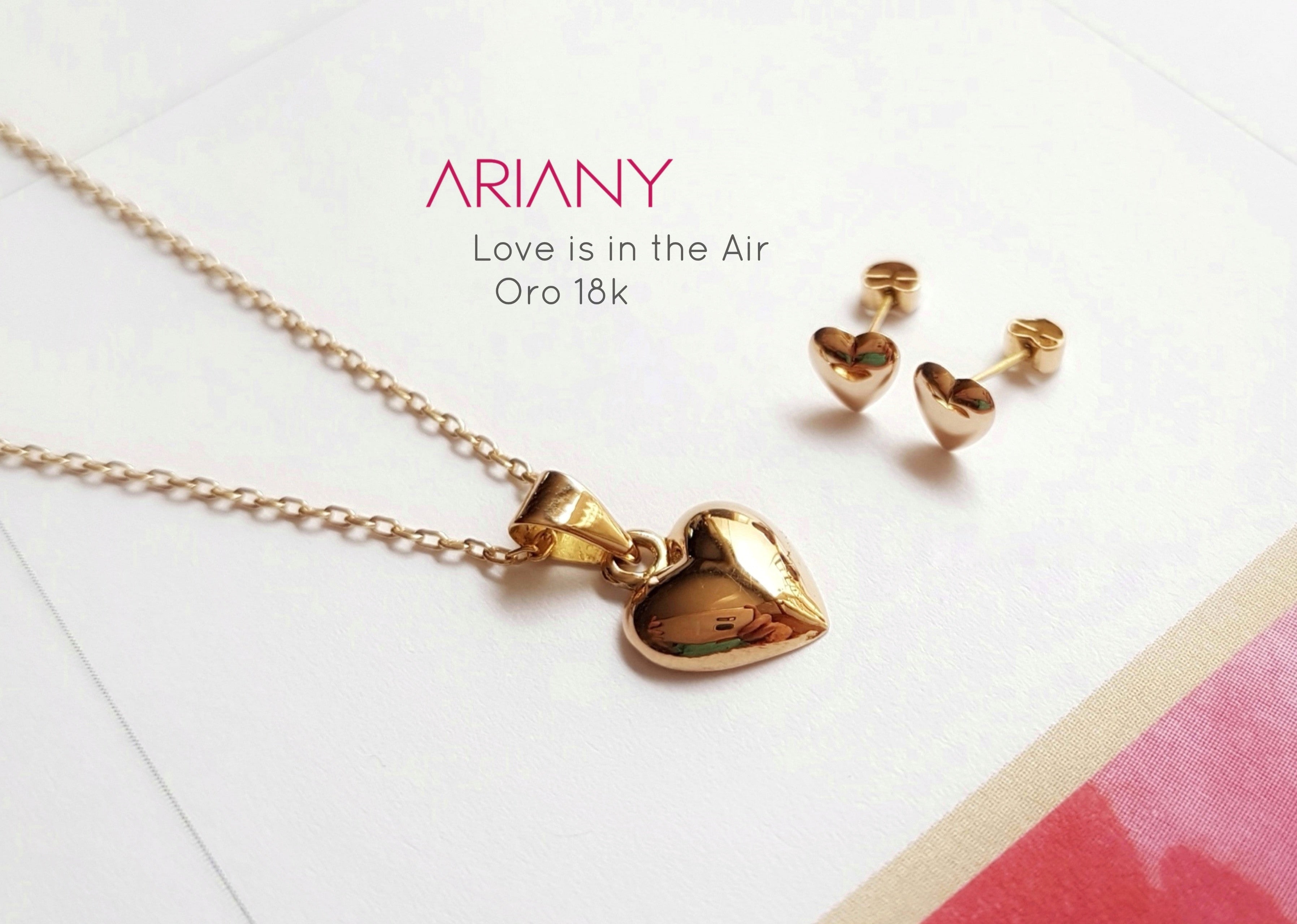 Dije Corazon Clasico - Oro 18k