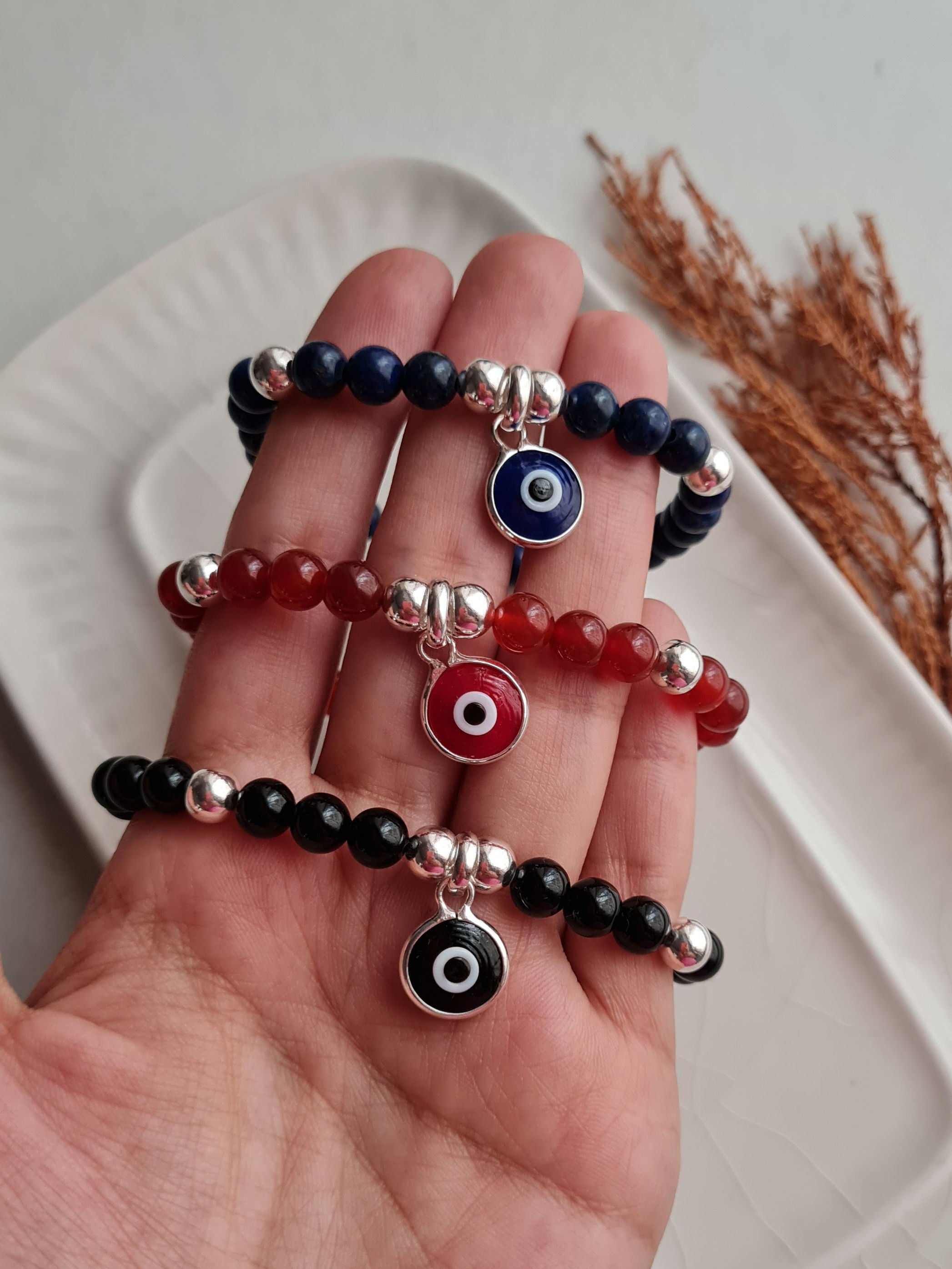Pulsera Ojo Turco Energy - Plata 950