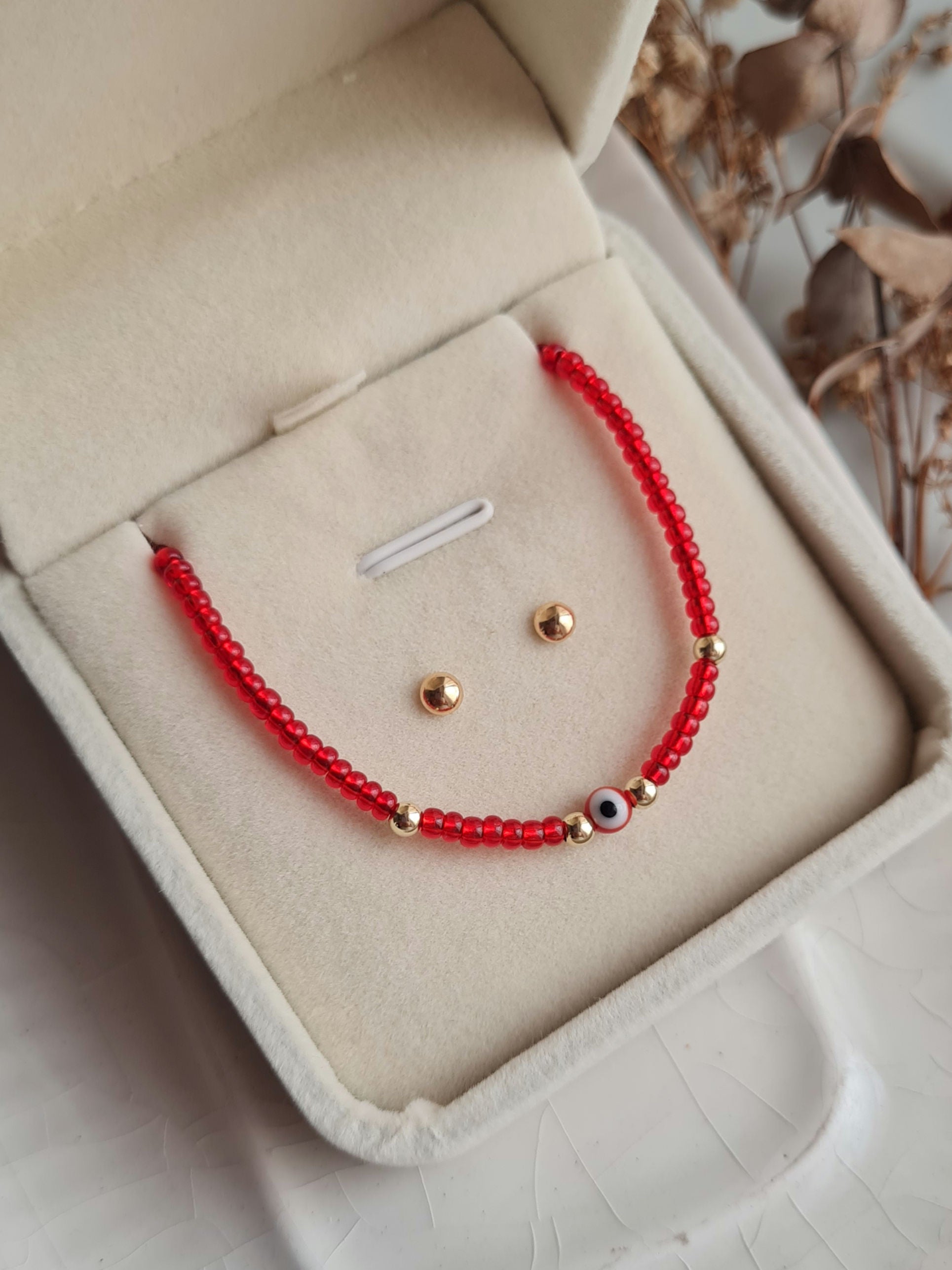 Pack Bebe Recien Nacida (Ojo Turco) - Oro 18k
