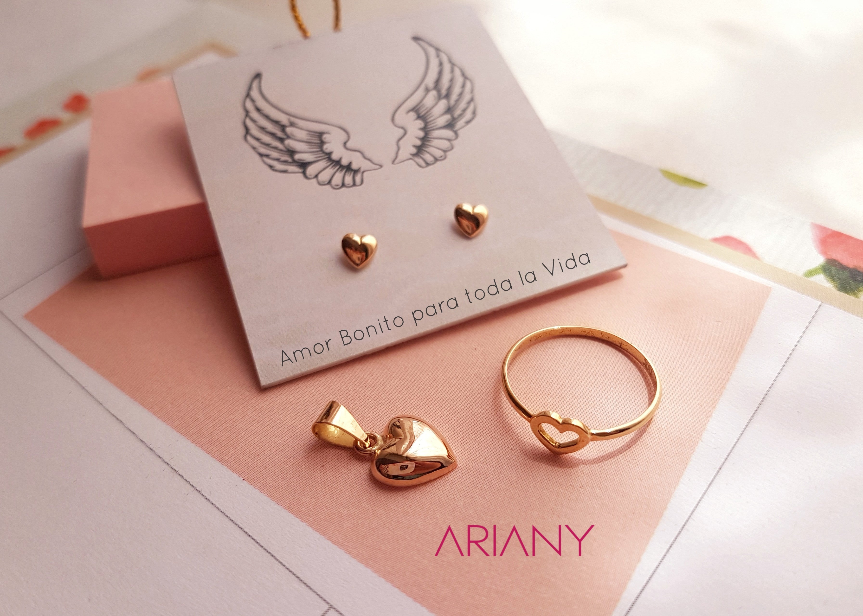Dije Corazon Clasico - Oro 18k