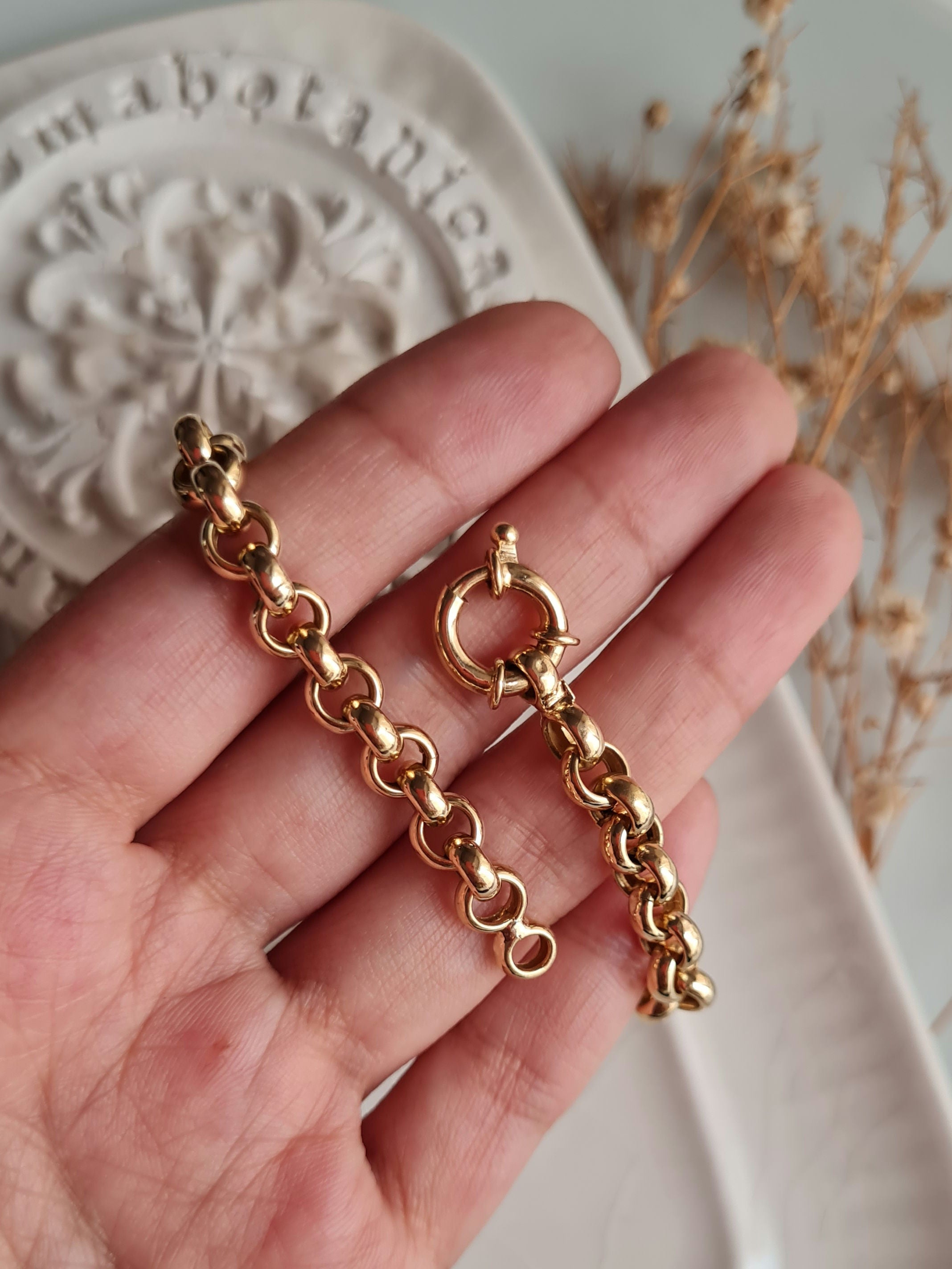 Pulsera Rolo Classic - Oro 18k