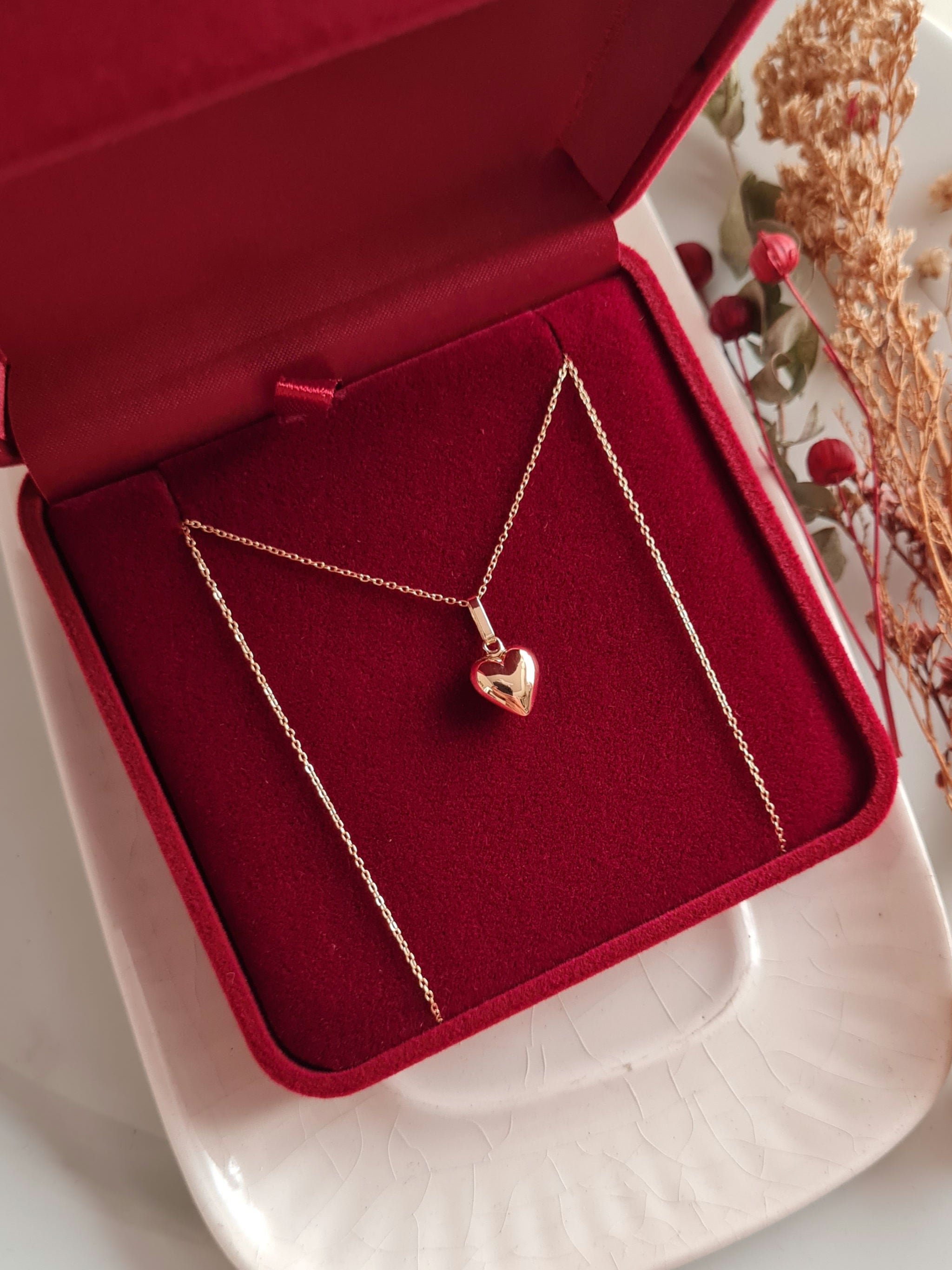 Dije Corazon Bombacho Classic - Oro 18k