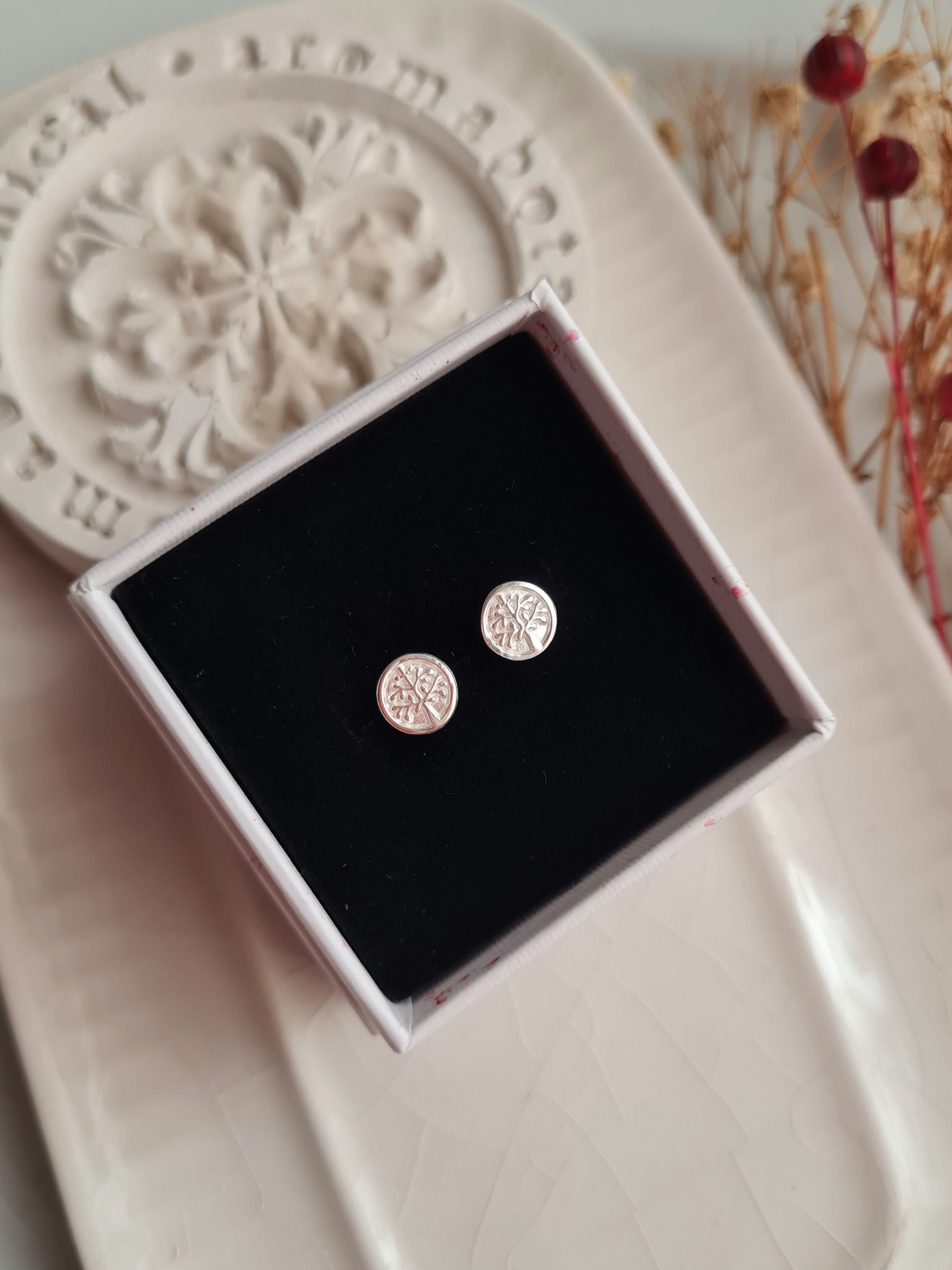 Aretes Arbol de la Vida - Plata 950